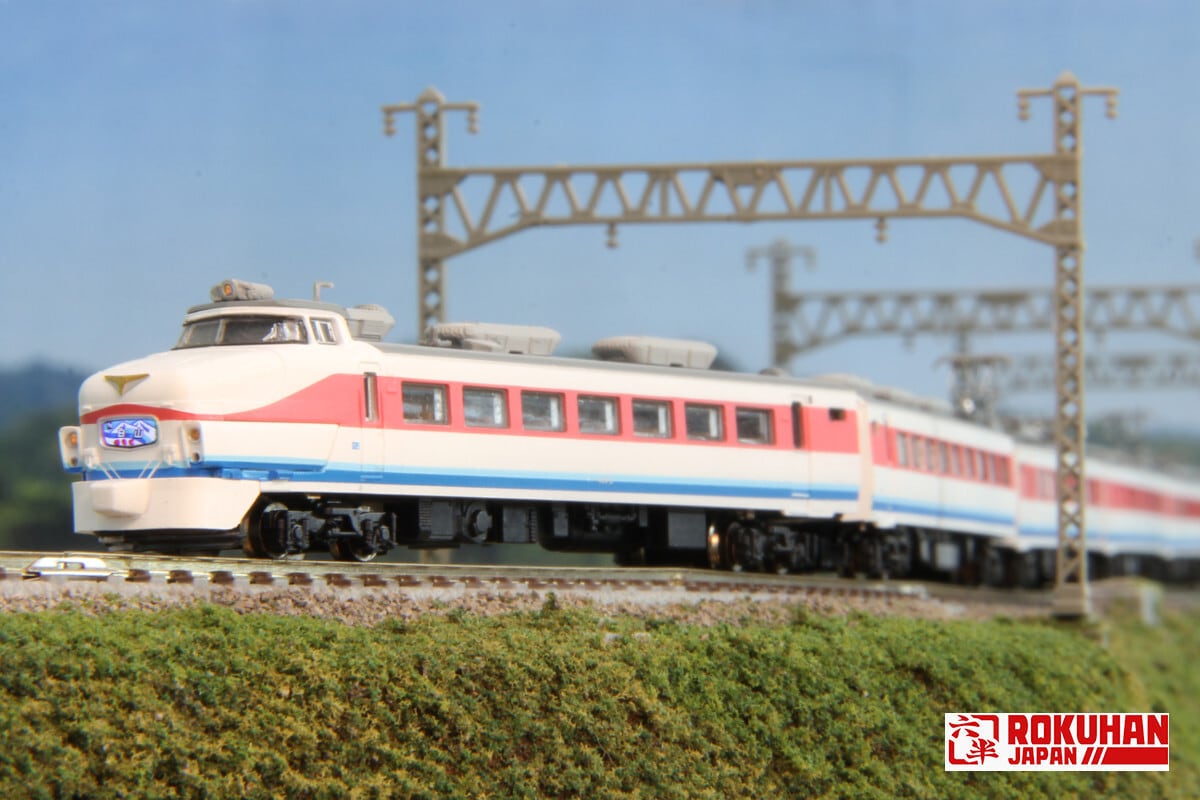 T031-2 489系特急形電車 白山色 「白山」 4両増結セット (489 LIMITED