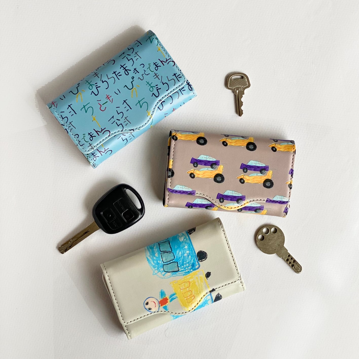 キーケース◇ | リトルピカソ ｜子どもの絵で作る鞄と雑貨 ｜