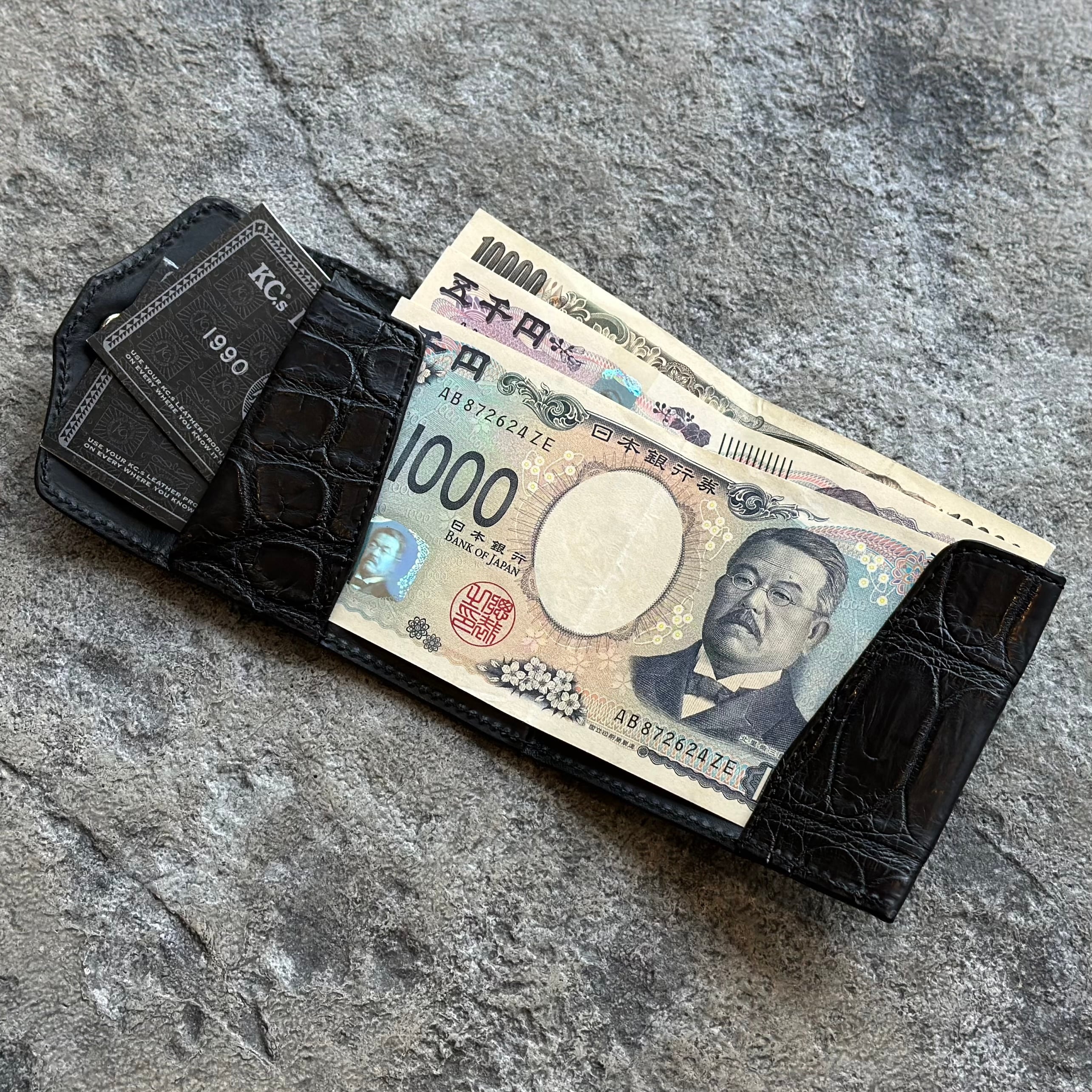 限定商品】マネージャケット ステルス クロコダイル(ブラック