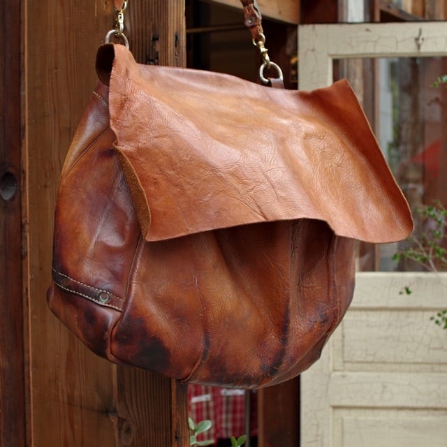 1960s US Mail Leather Carrier Bag 