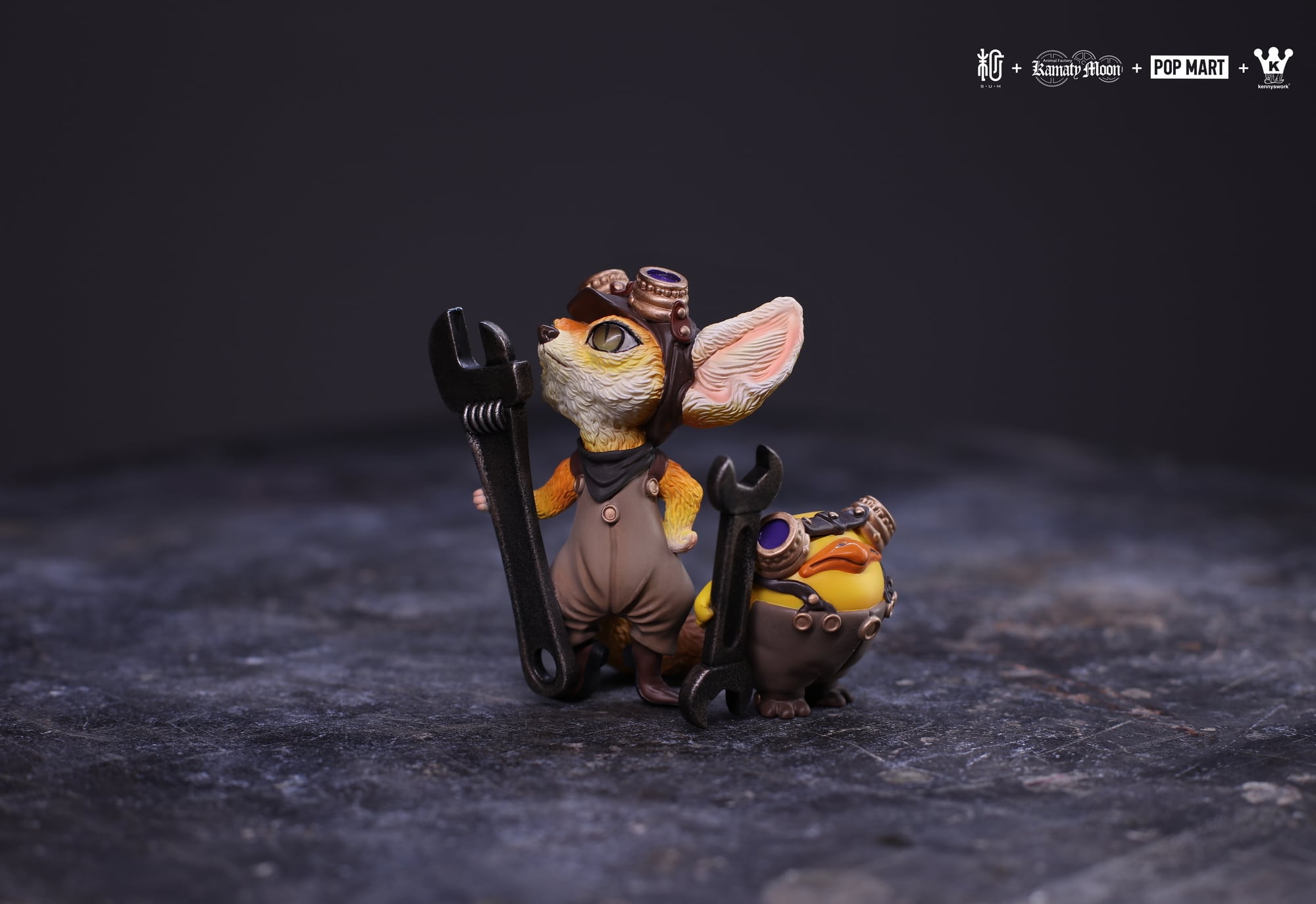 Steampunk Monowheell Storm Piggy Molly 特典版｜鎌田光司×Kenny Wong