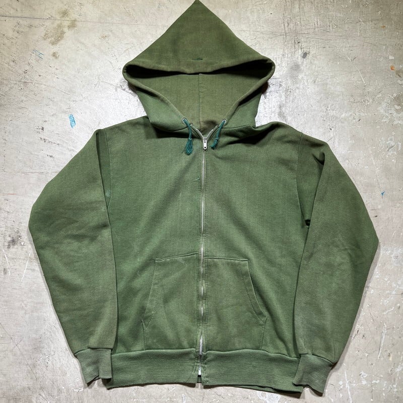 60's Healthknit ヘルスニット ジップアップスウェットパーカー