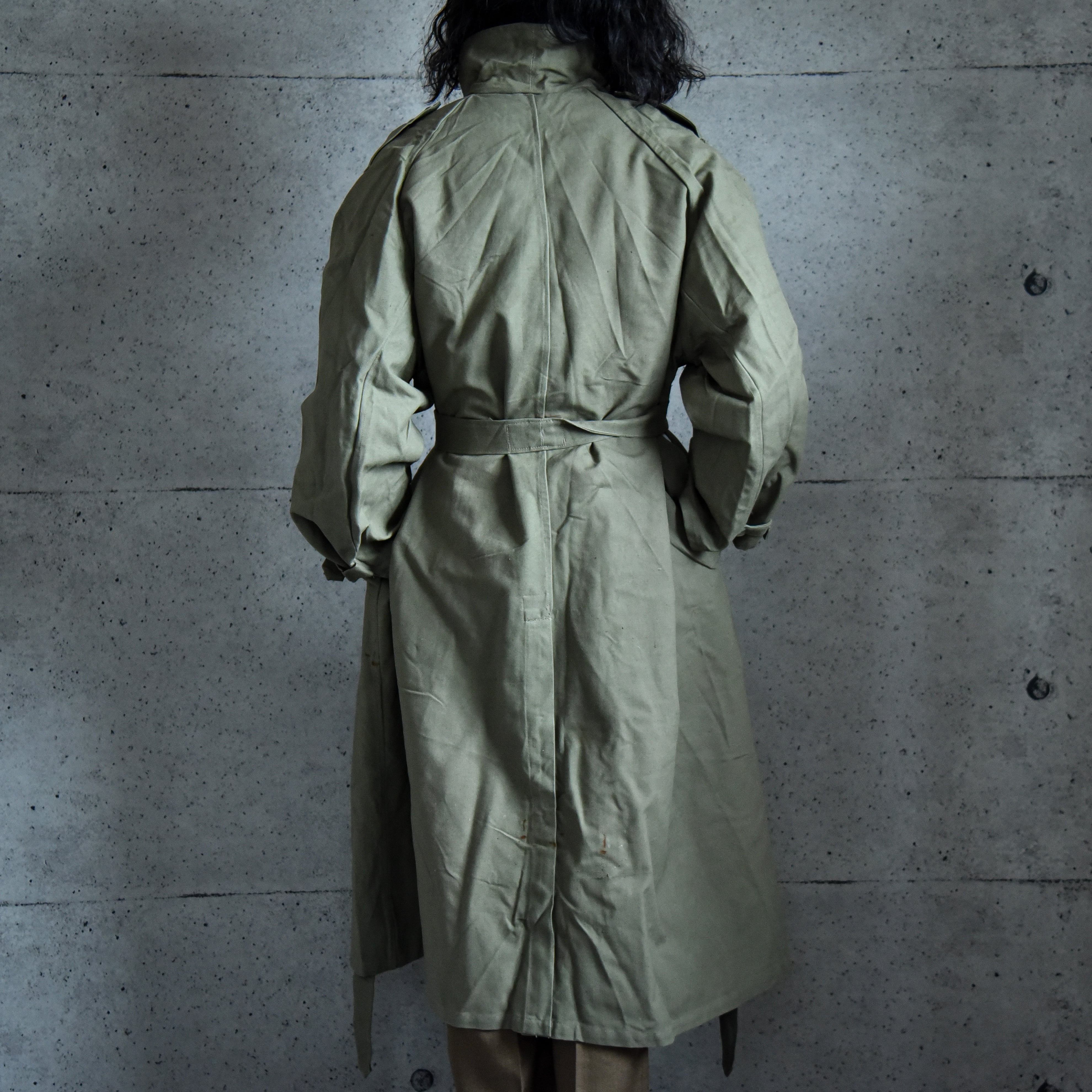 DEAD STOCK】40s French Army Motorcycle Coat M35 WWⅡ フランス軍