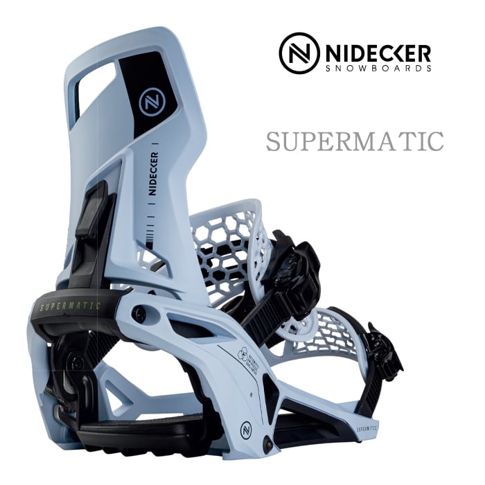 24-25モデル. NIDECKER .『 SUPERMATIC 』. Light Blue . ナイデッカー