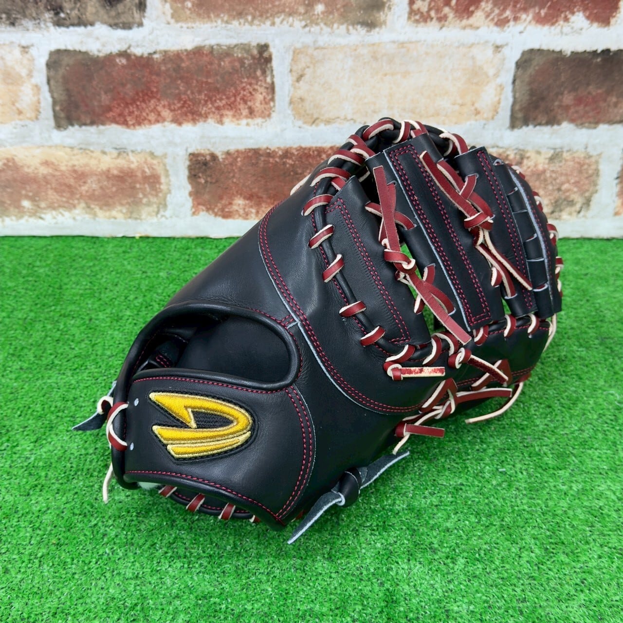 店舗別注】型付け済み MUJI オーダーグローブ 一塁手1型 軟式 一塁手用