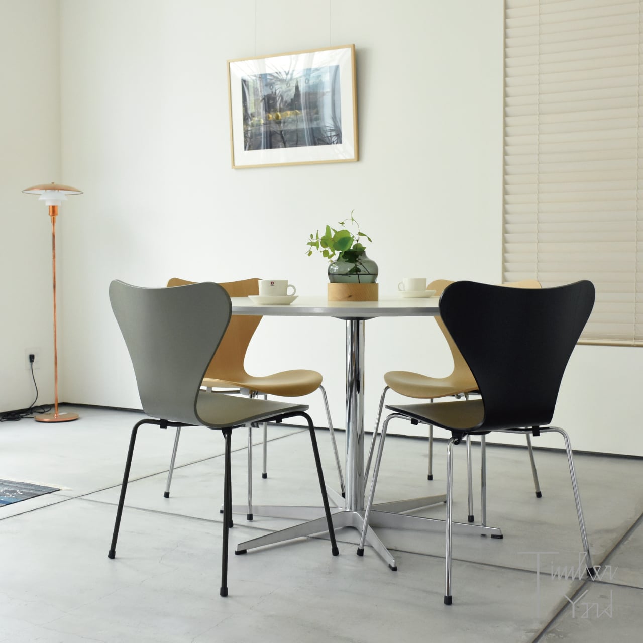 即納可】SERIES 7 / セブンチェア（3107）/ カラードアッシュ