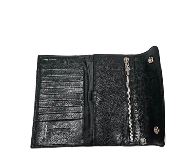 CHROME HEARTS Wave Cross Ball Wallet Alligator クロムハーツ