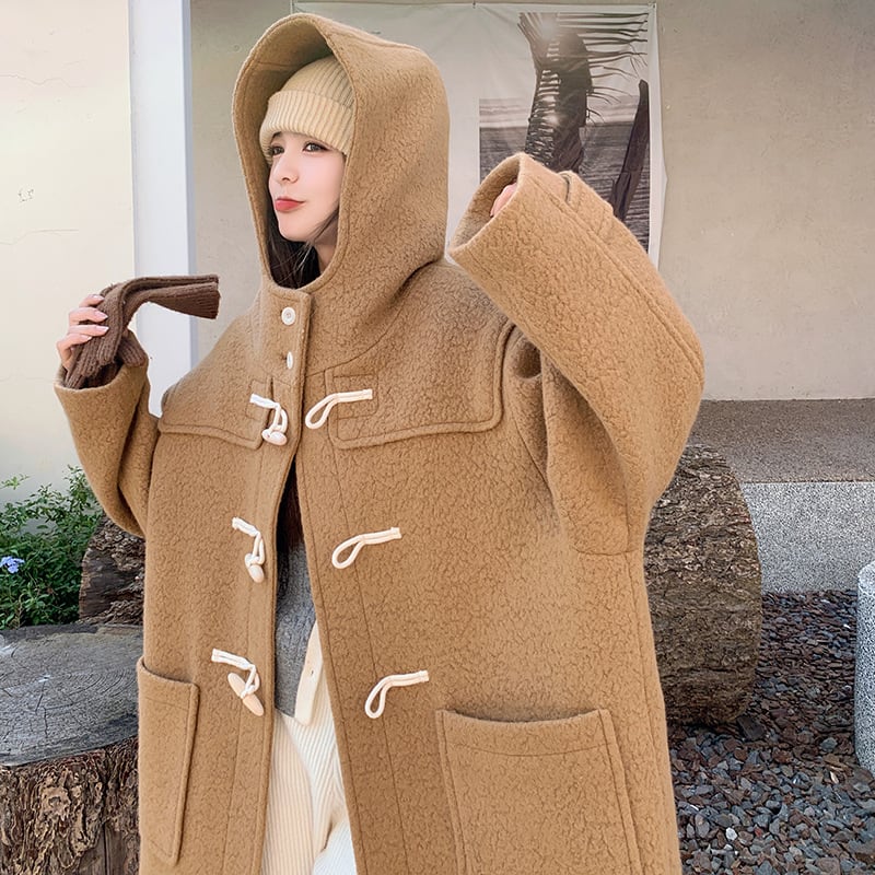 コート】 ボアコート レディース きれいめ ベージュ ミドル ダッフル