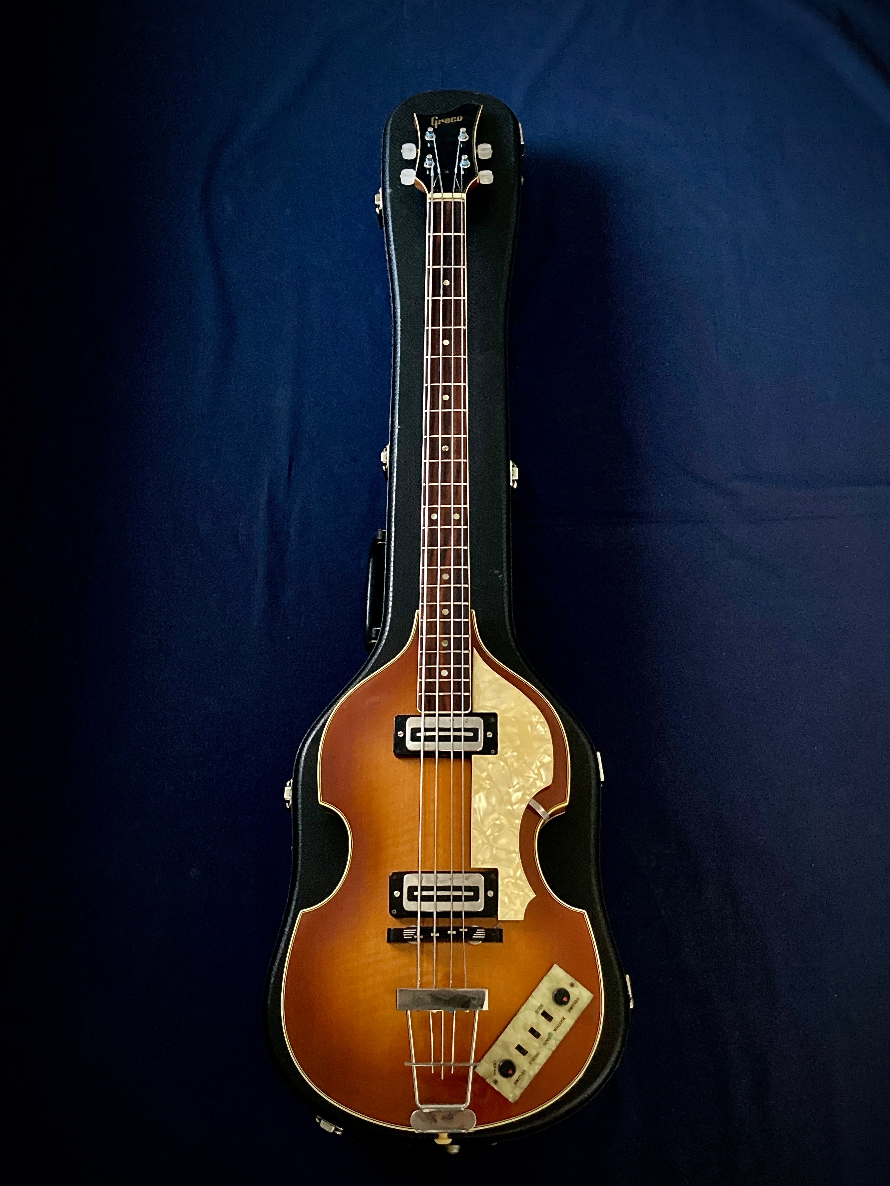 グレコ VB-165 バイオリンベース 1988年製 ☆ ポール愛用のヘフナー社