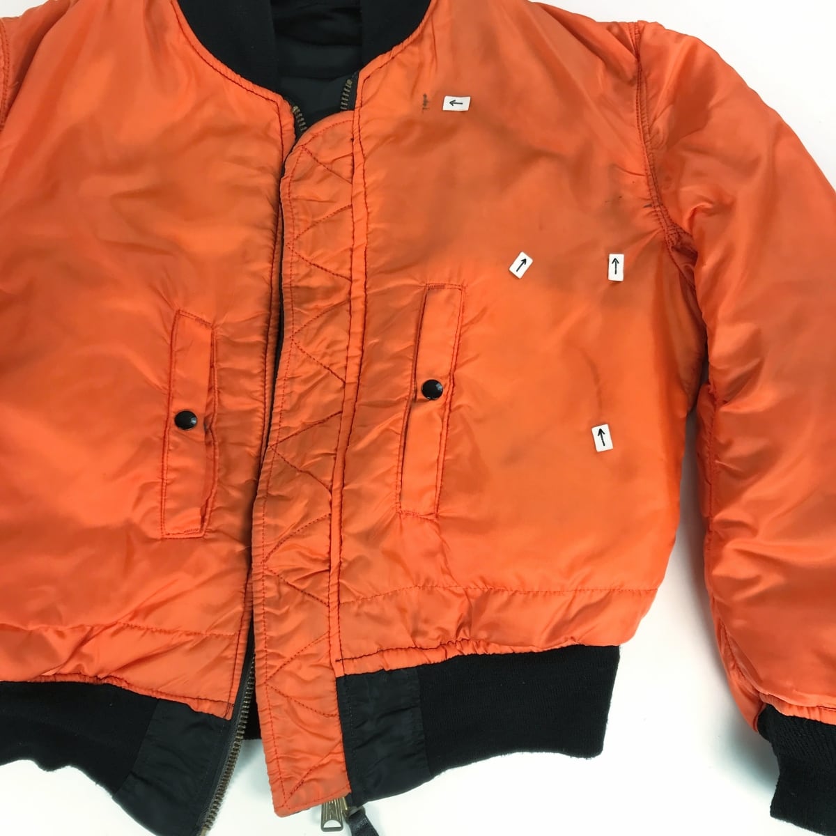 ALFA INDUSTRIES アルファ? 80〜 90年代 USA製 MA-1 MIL-J-82790E