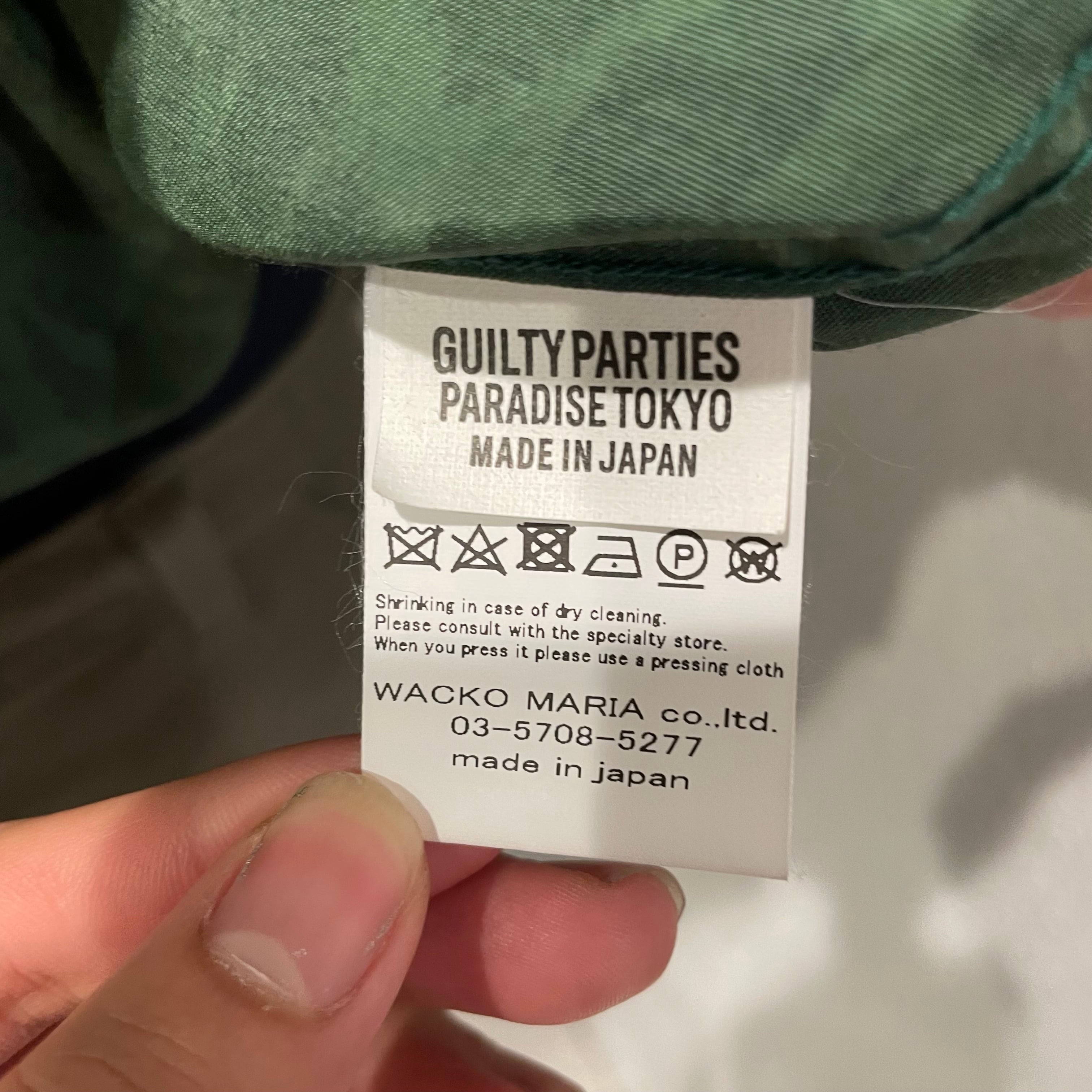 WACKO MARIA GUILTY PARTIES ワコマリア ギルティーパーティーズ 23FW