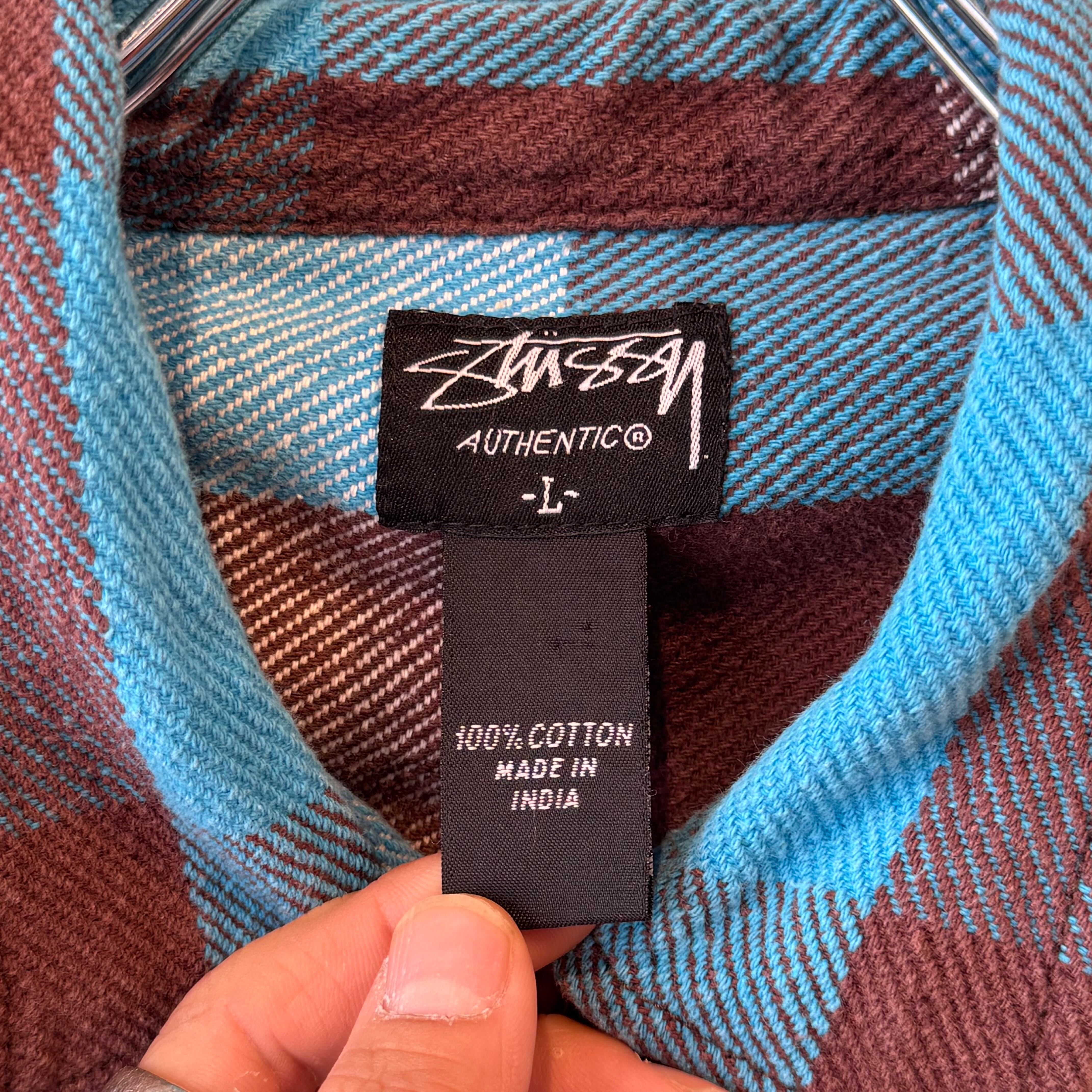 00's OLD STUSSY Flannel Shirts | Banny