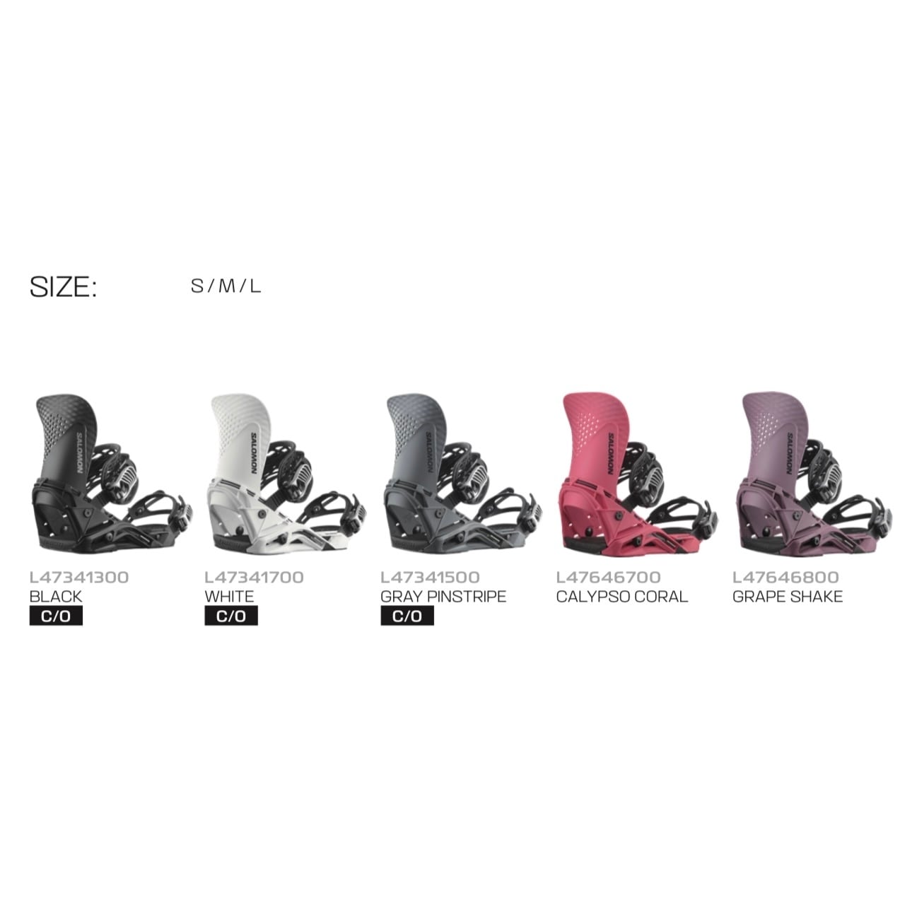 24-25モデル . SALOMON .『 HOLOGRAM 』. Black . サロモン