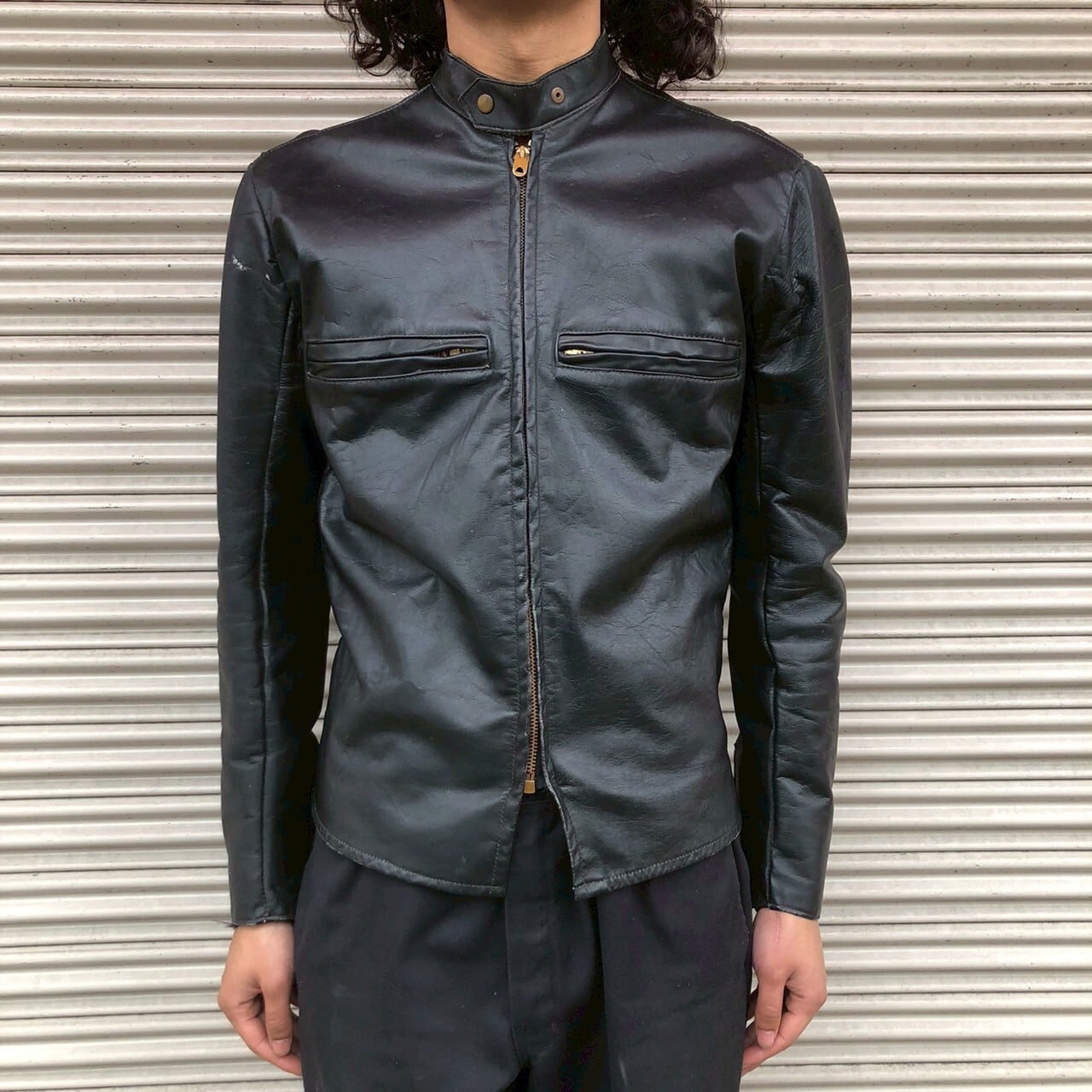 貴重 60s BUCO J-100 シングル ライダース ジャケット UK ヴィンテージ