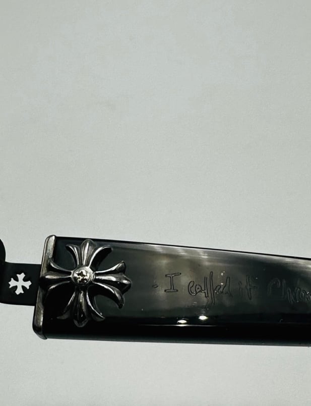 登坂広臣着用】CHROME HEARTS クロムハーツ TEAR DROP JONNY II