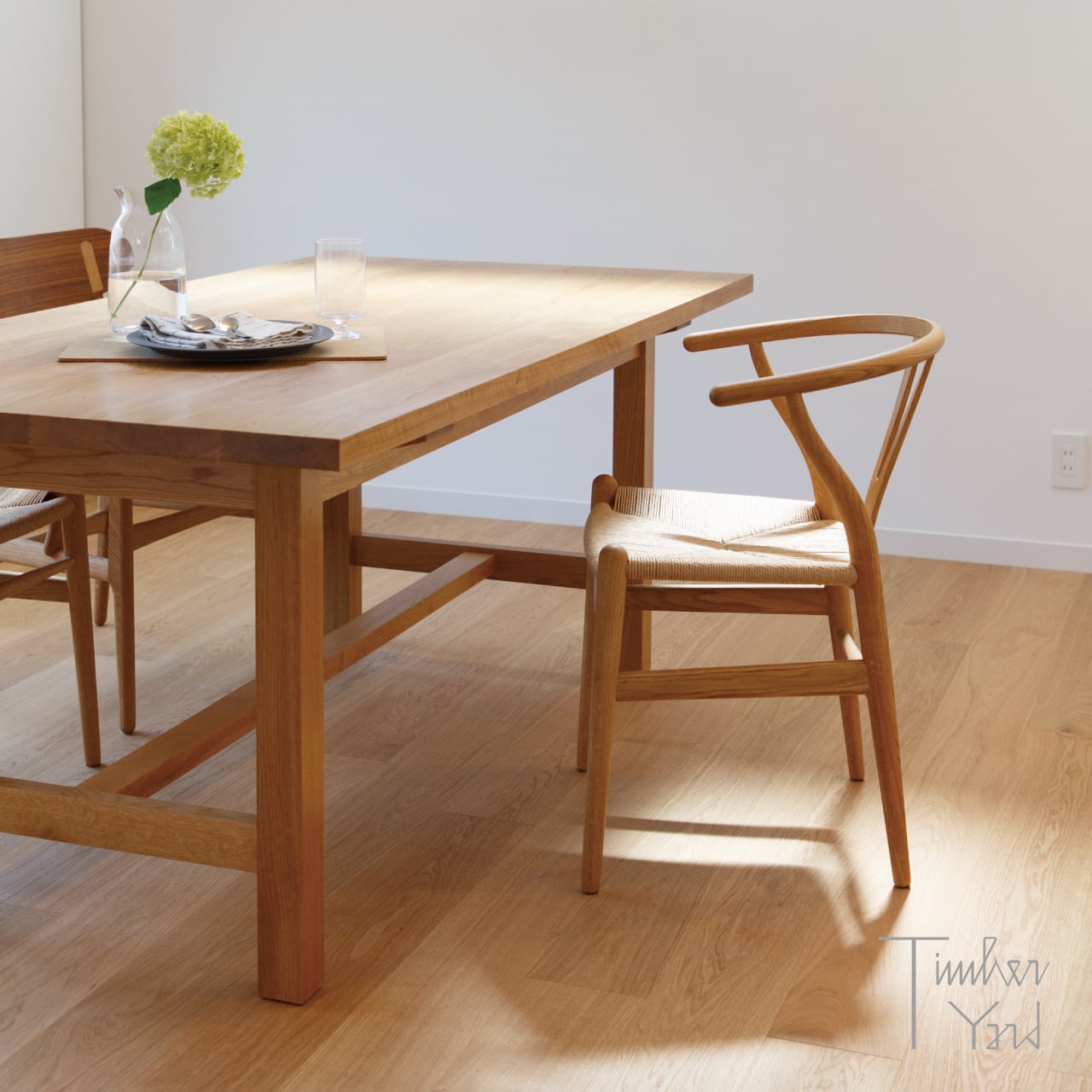 即納可】CH24（Yチェア）/ オーク材 オイル仕上げ / SH43cm / CARL