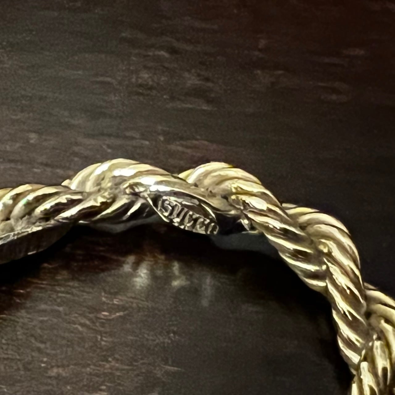 VINTAGE TIFFANY & CO. 14K Gold Twist Rope Ring | ヴィンテージ