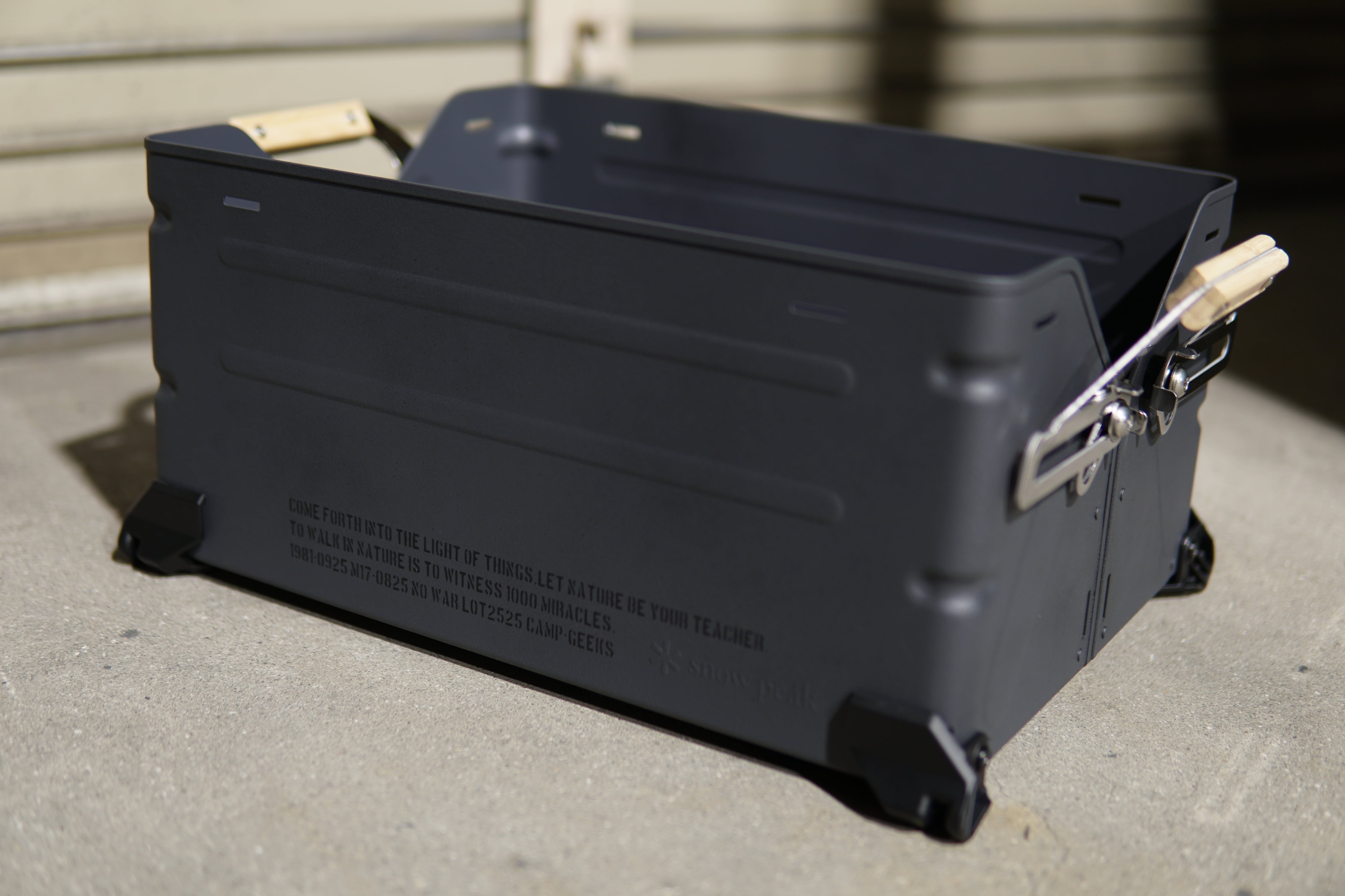 シェルコン25＞～グレイ～ | CAMP GEEKS