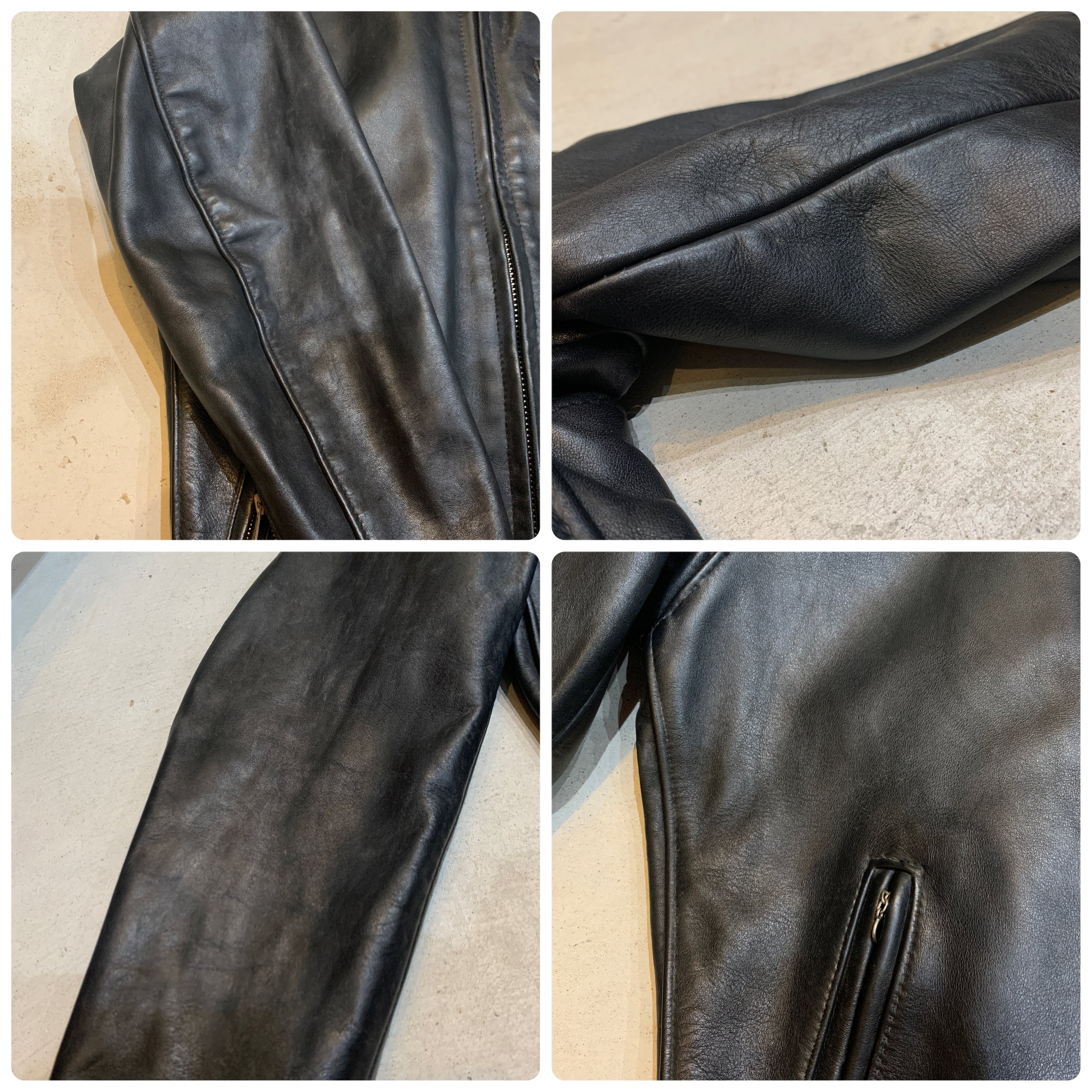 USA製 Schott N.Y.C 641 シングルライダースジャケット 36 | 古着屋 Uan