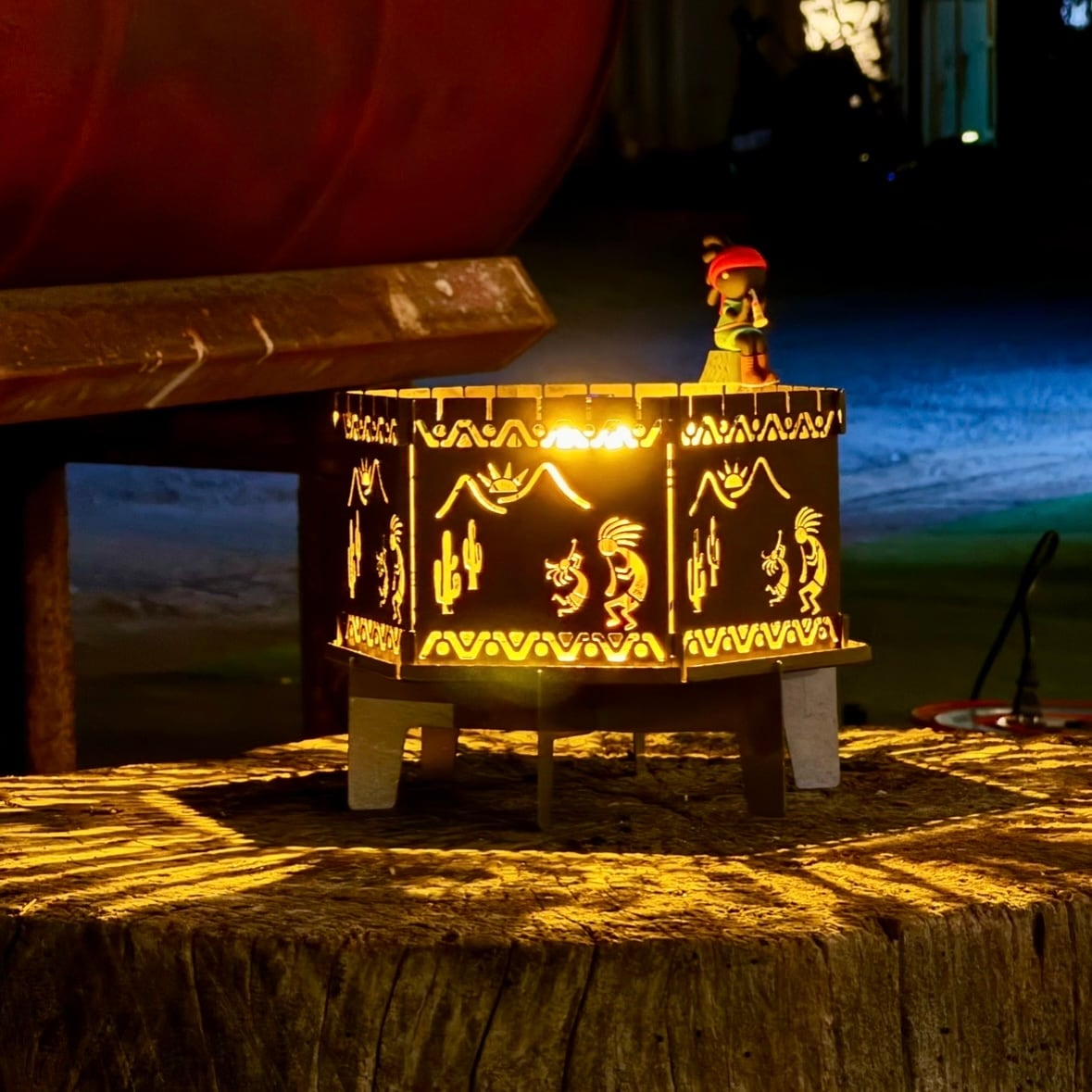 ココペリミニ】置き型ランタンシェード | ココペリグッズ、キャンプ