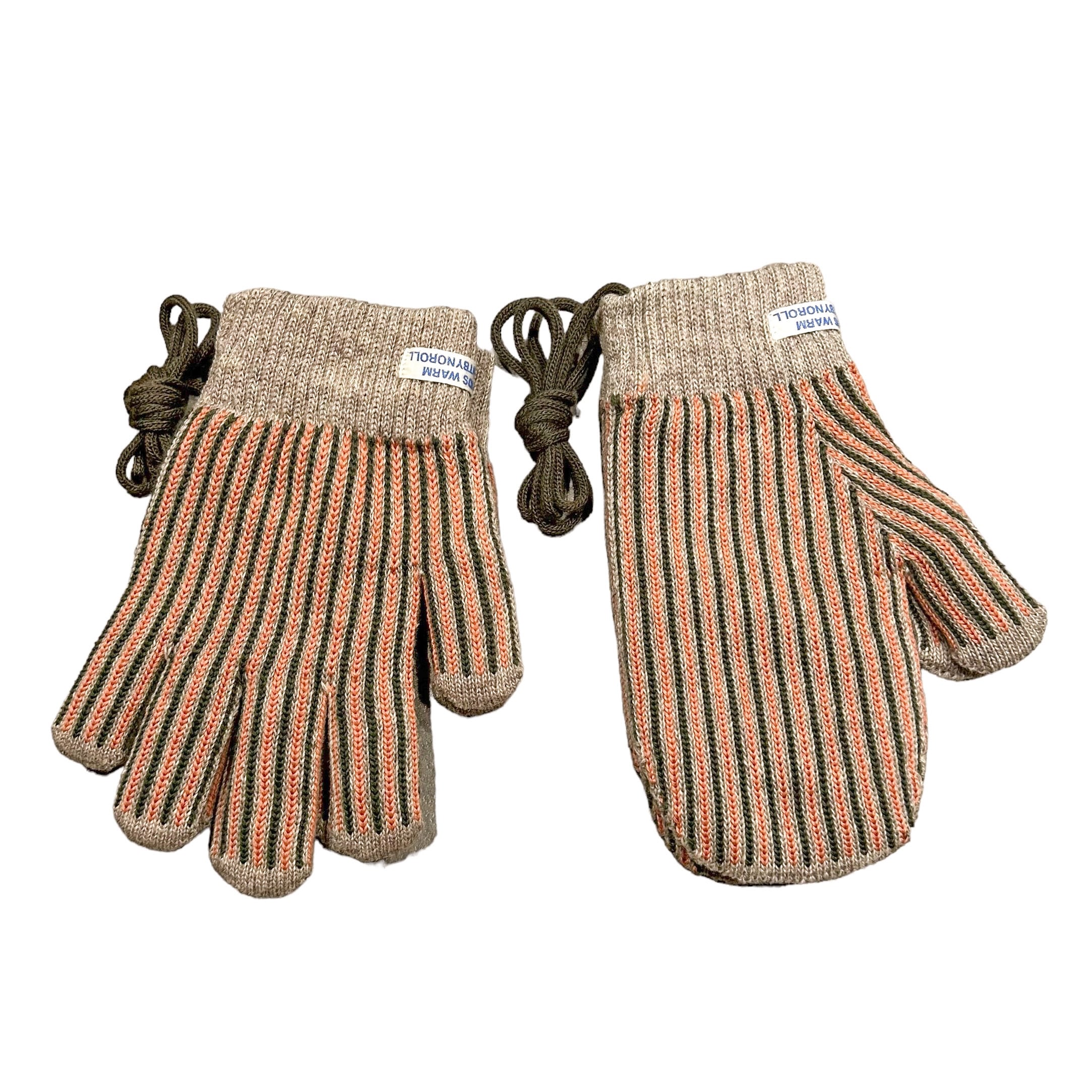 NOROLL UFF MITTEN & GLOVE STRIPE / ノーロール ミトン グローブ 手袋