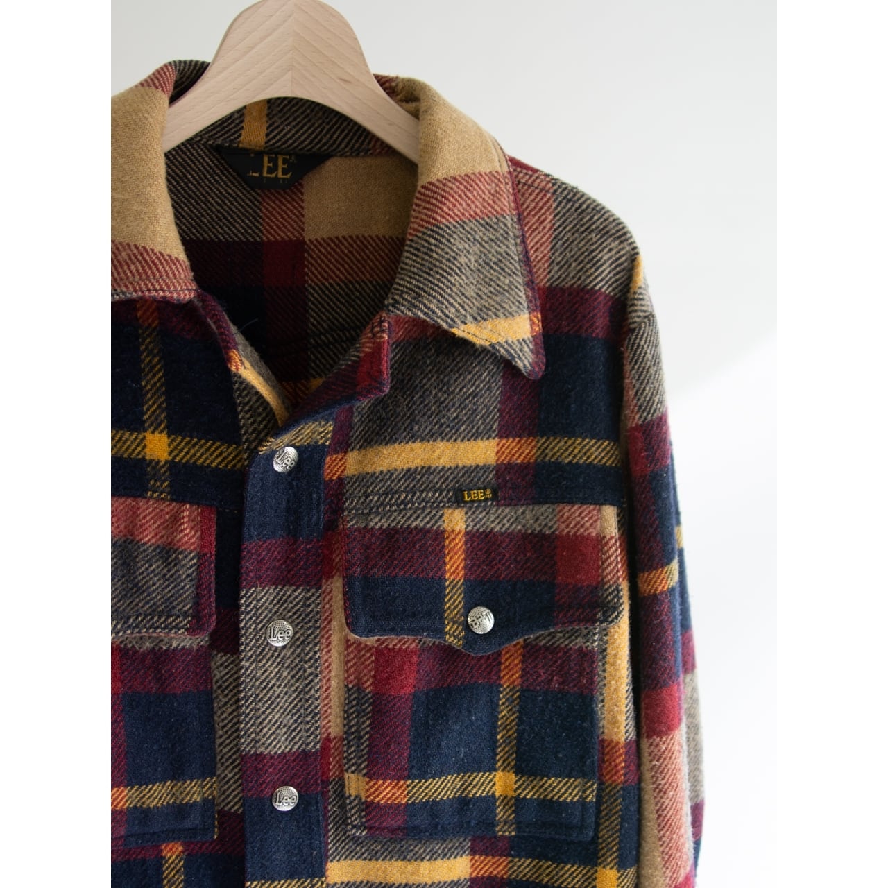 LEE】Made in U.S.A. 70's Wool Check Jacket（リー アメリカ製 ウール