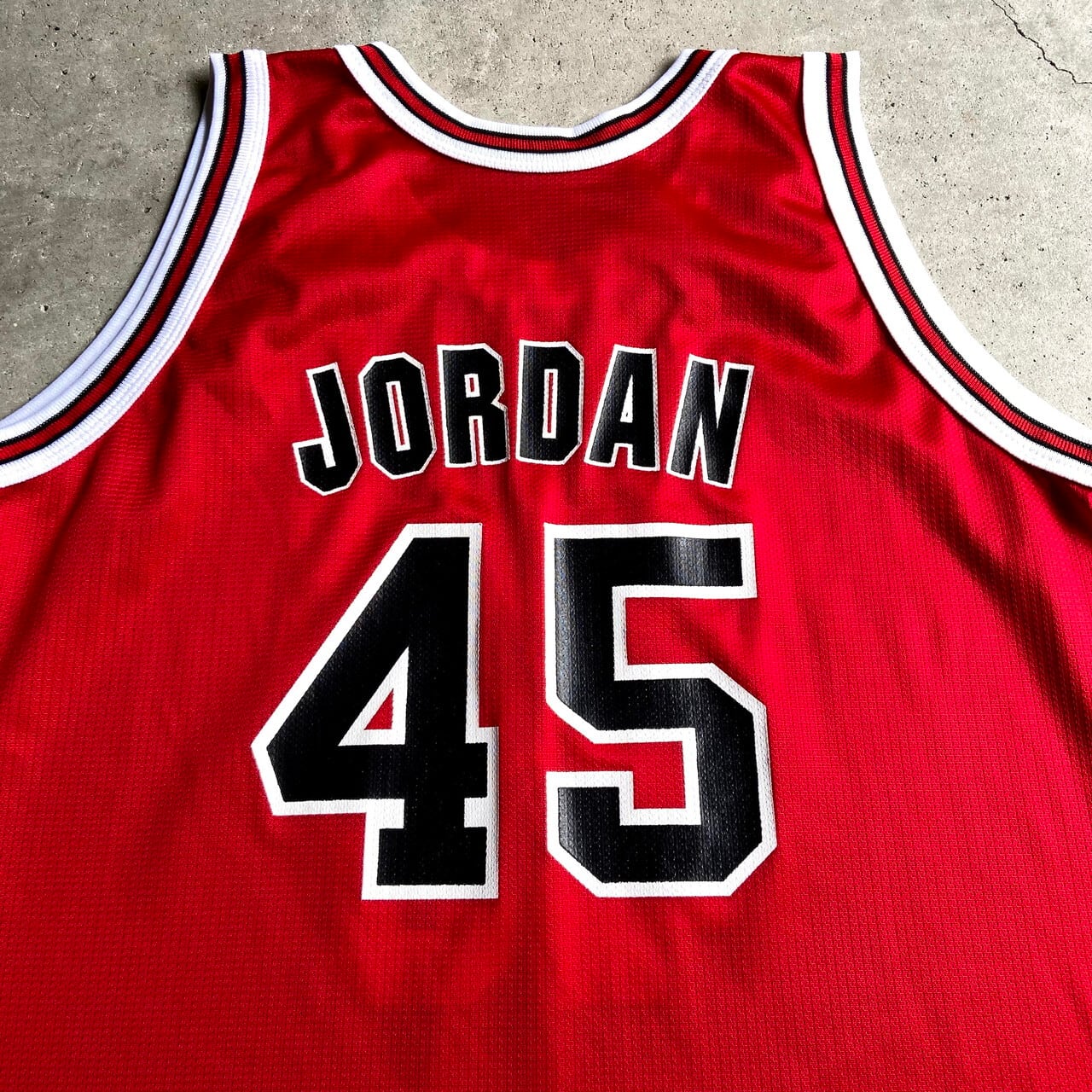 チャンピオン ブルズ マイケル・ジョーダン ゲームシャツ USA 90s 古着