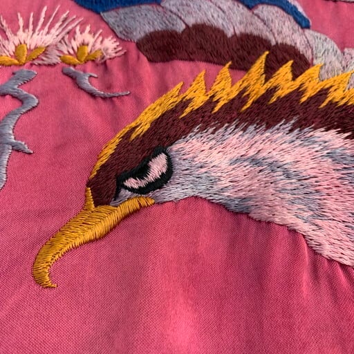 40's 50's UNKNOWN スカジャン リバーシブル スーベニアジャケット