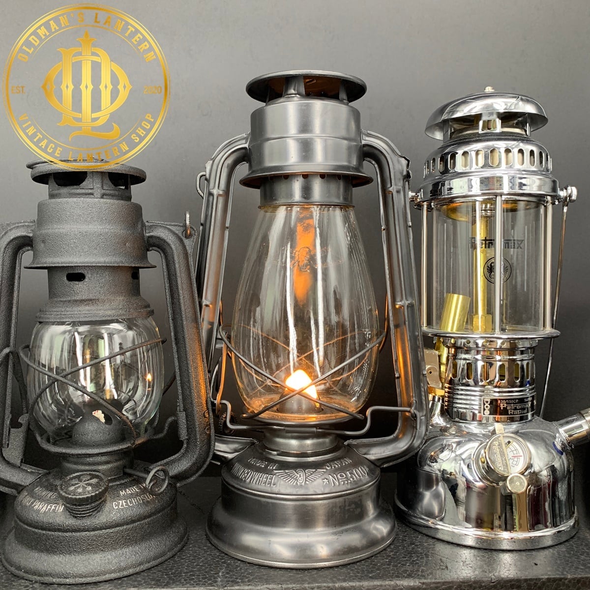WINGED WHEEL No.500 ビンテージ ハリケーンランタン 別所ランプ