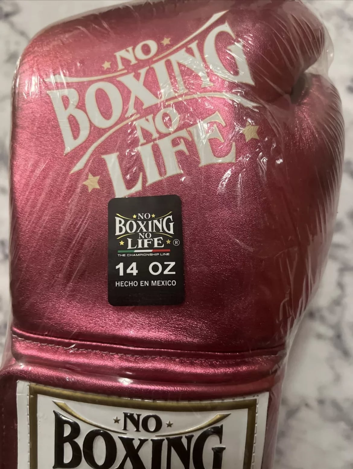No boxing No life ノーボクシングノーライフトレーニンググローブ