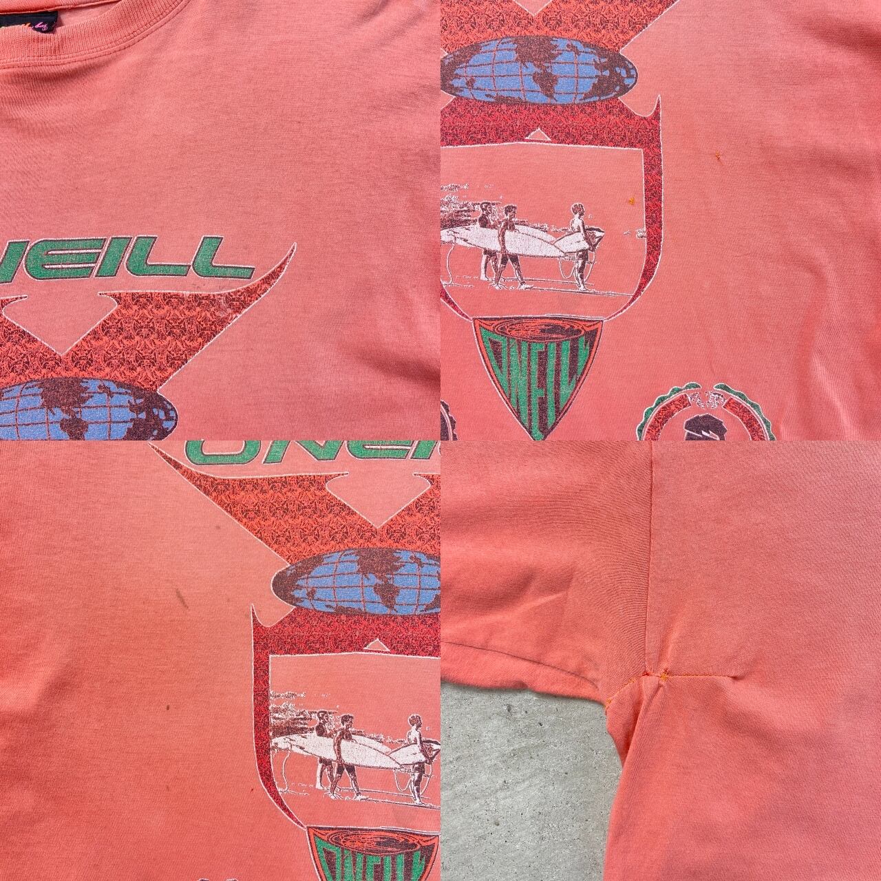 90年代 O'NEILL オニール 両面プリントTシャツ サーフ メンズXL 古着