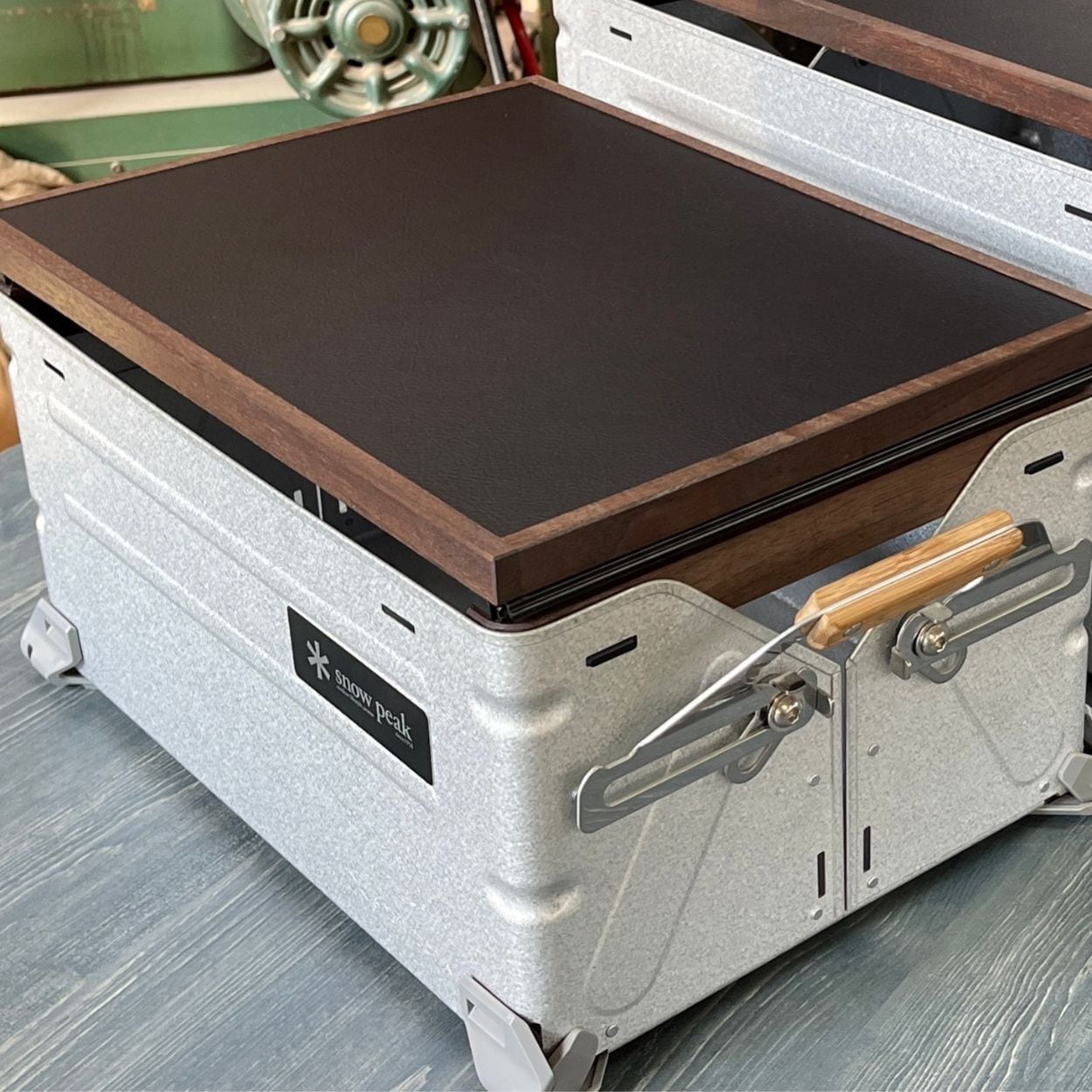 送料無料】スノーピーク シェルフコンテナ50タイプ専用カスタム 3点