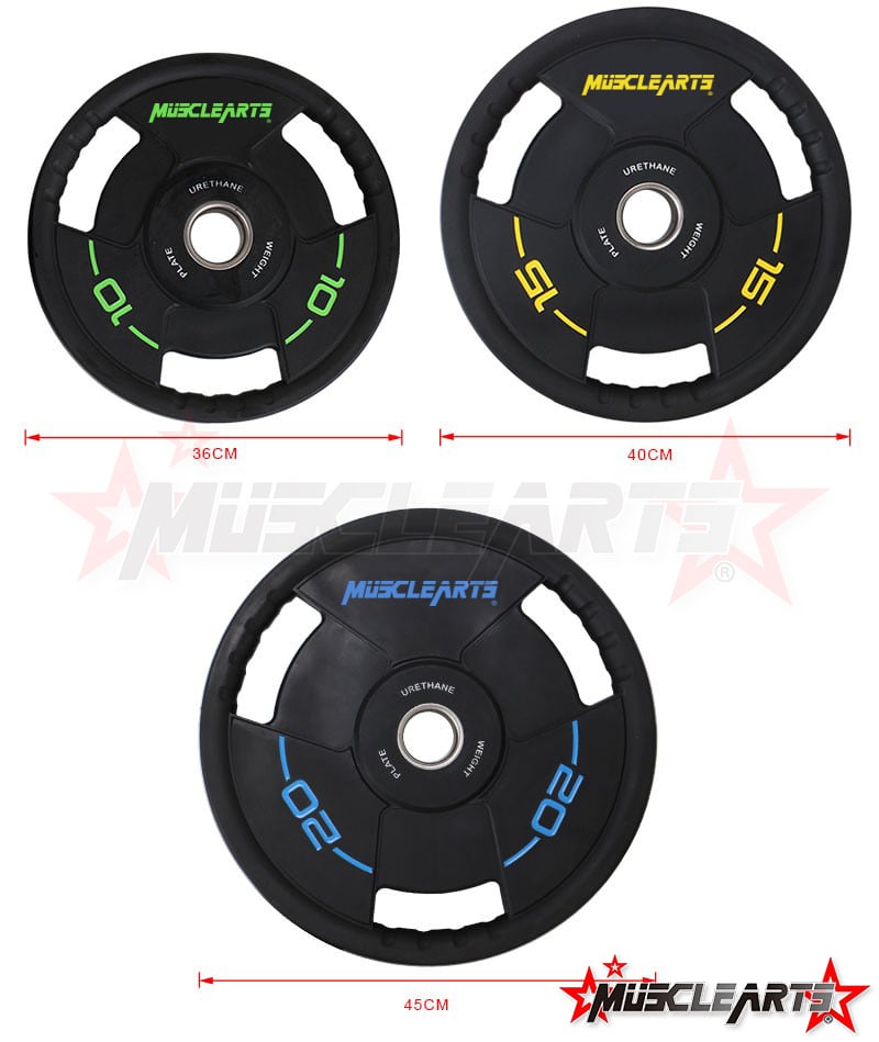 15kg×2】MUSCLEARTSオリジナルオリンピックプレート【単品販売】【数量