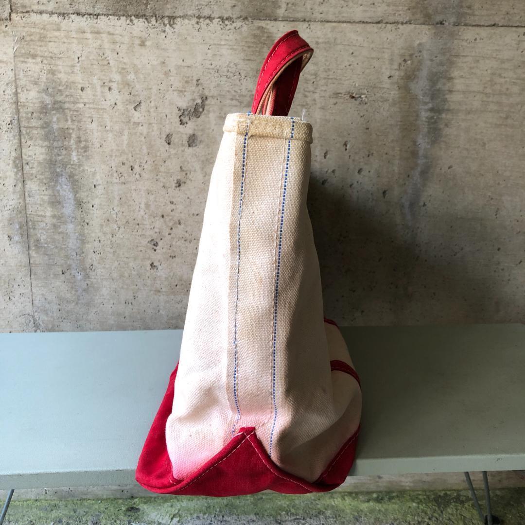 エルエルビーン トートバッグ 80s レッド 2色タグ ギザタグ Lサイズ