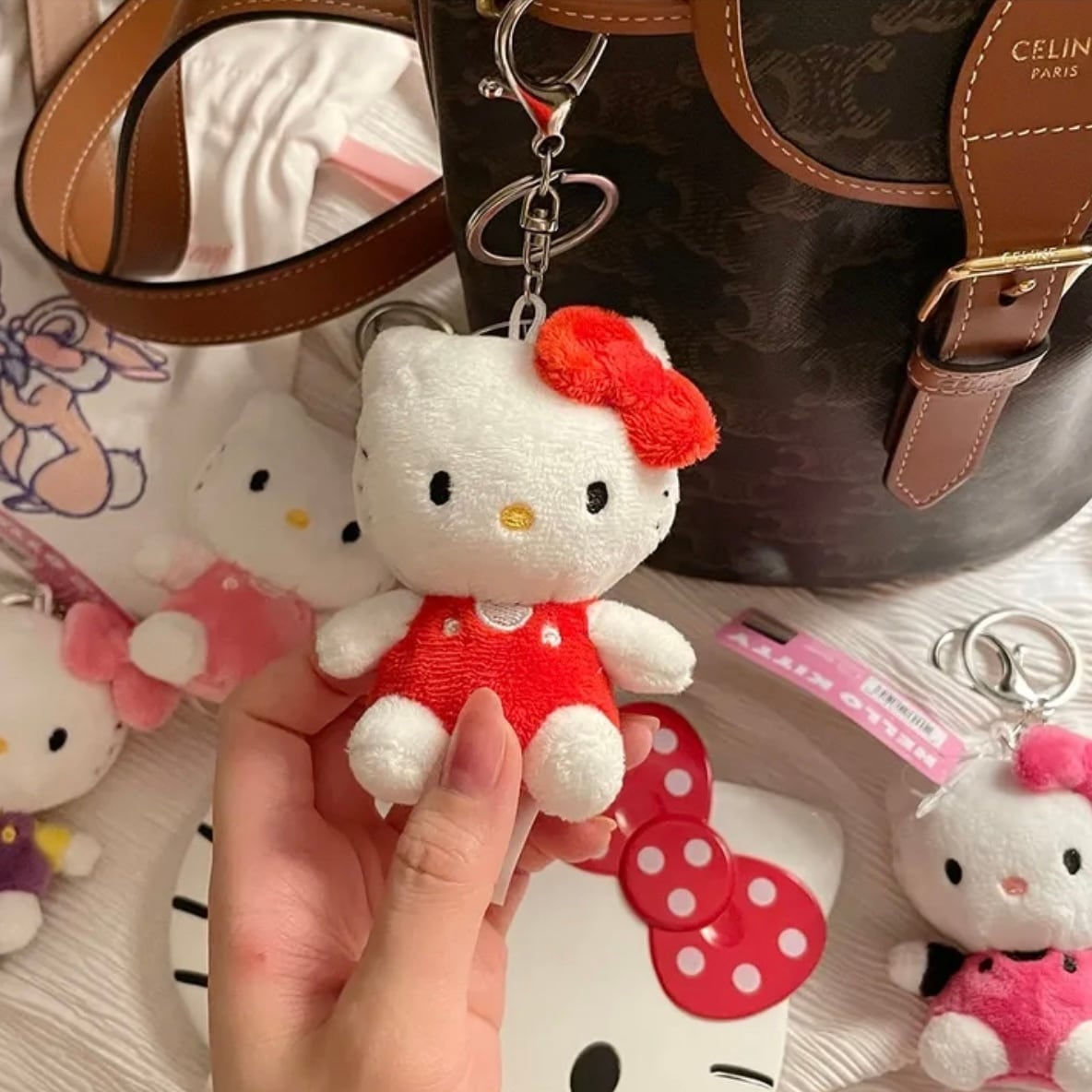 韓国限定 公式】sanrio hello kitty mascot 4colors / サンリオ ハロー