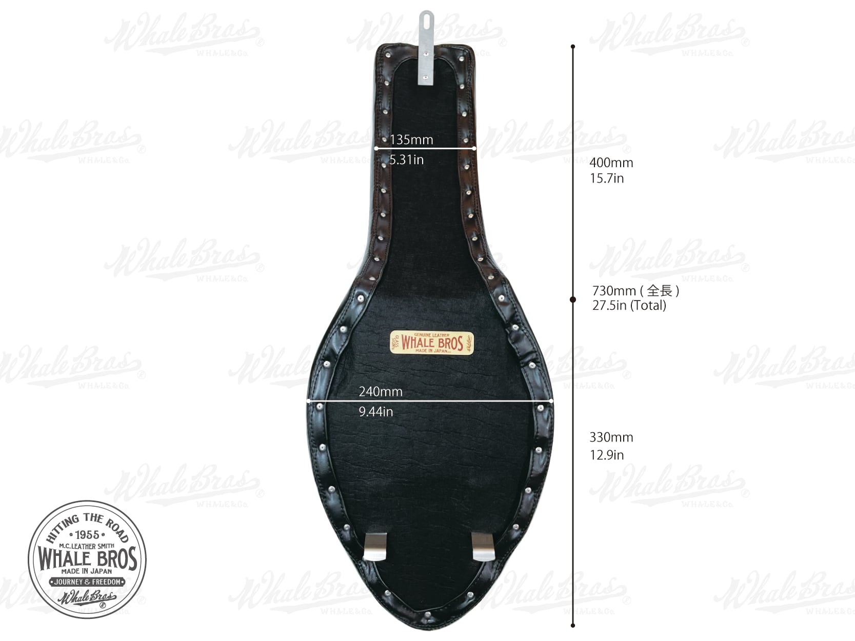 4速フレーム専用 スタンダード・コブラシート［DGパターン］Leahter