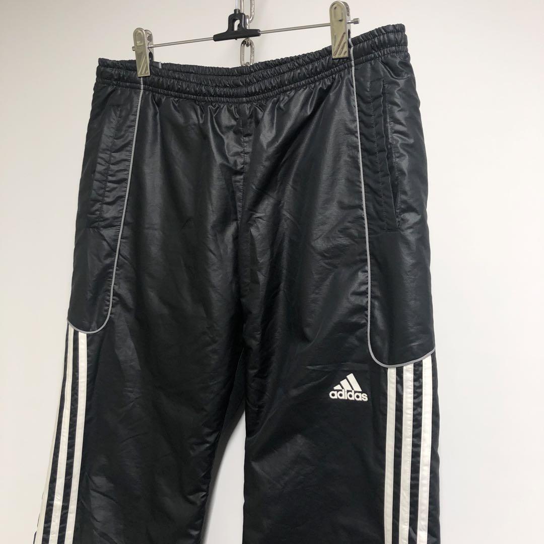 adidas ナイロンパンツ シャカパン ブラック メンズL | vimfurugi