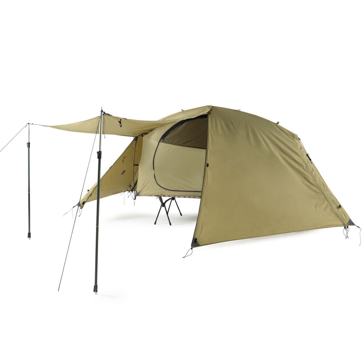 タクティカル コットテント ソロ フライ・インナーテント(メッシュ