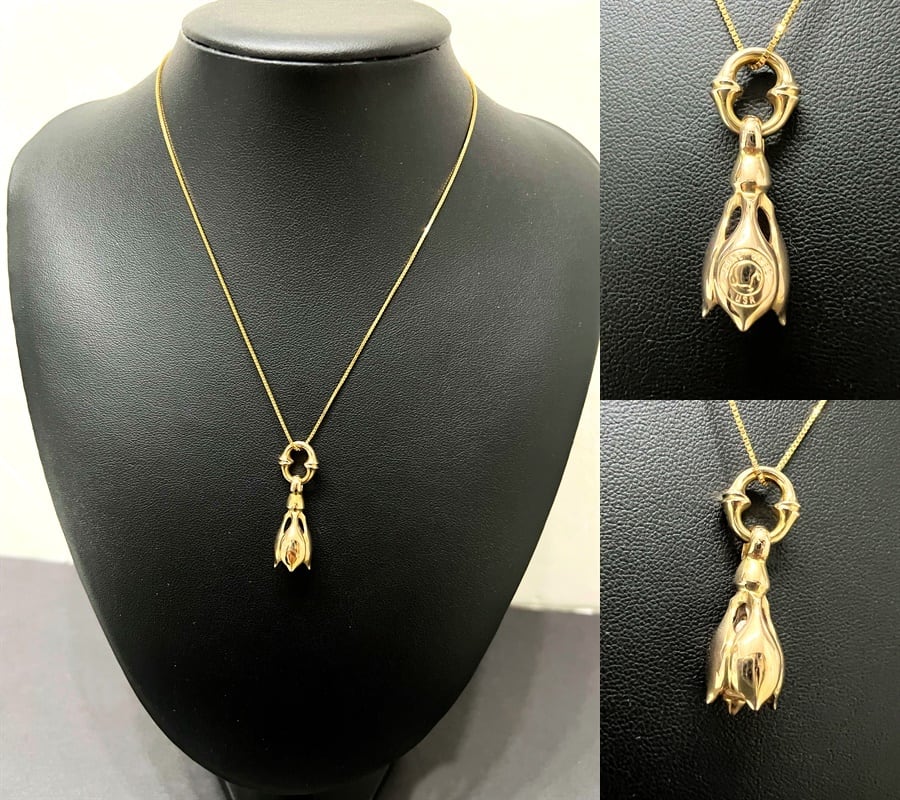 ロンワンズ / LONE ONES K18 Tear Bell ティアベル ペンダント S