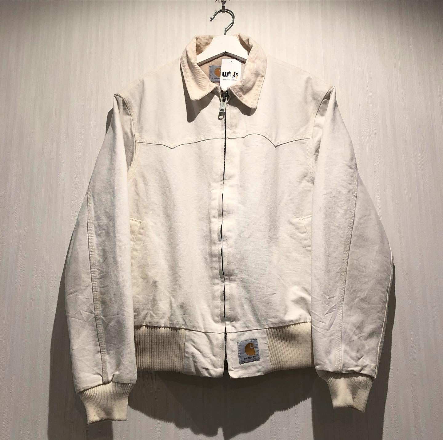 80s〜90s Carhartt SANTA FE jacket “white”【高円寺店】 | What'z up