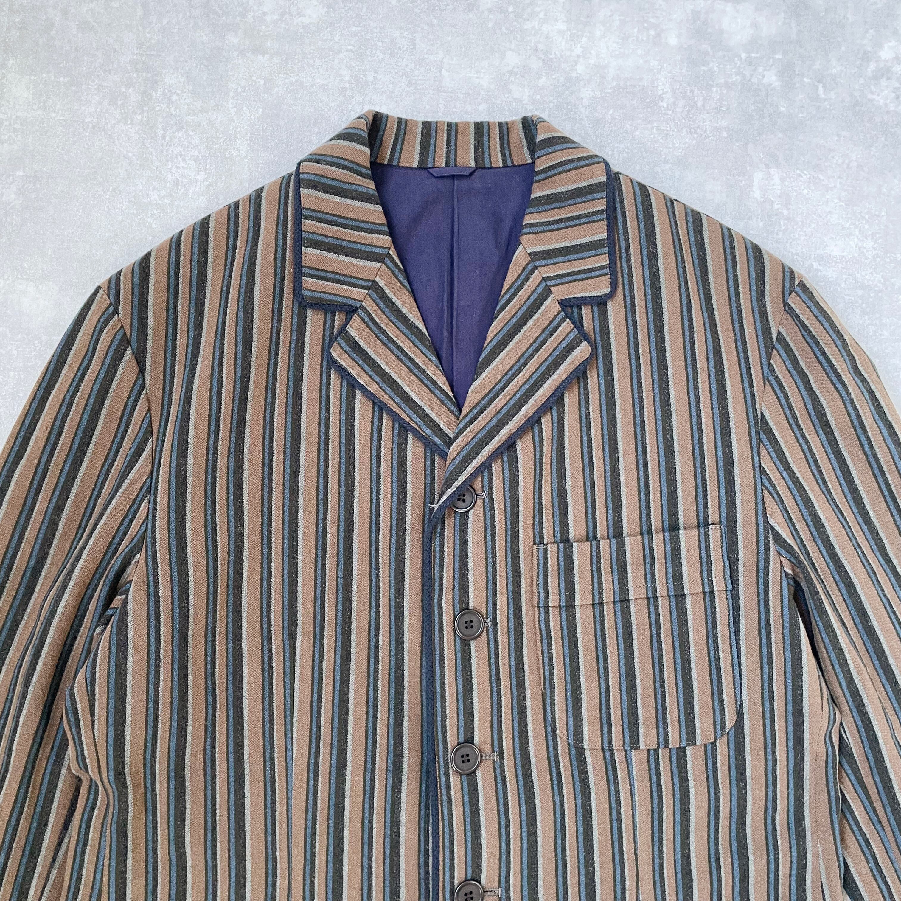 ROMEO GIGLI】 ヴィンテージ ストライプ テーラードジャケット