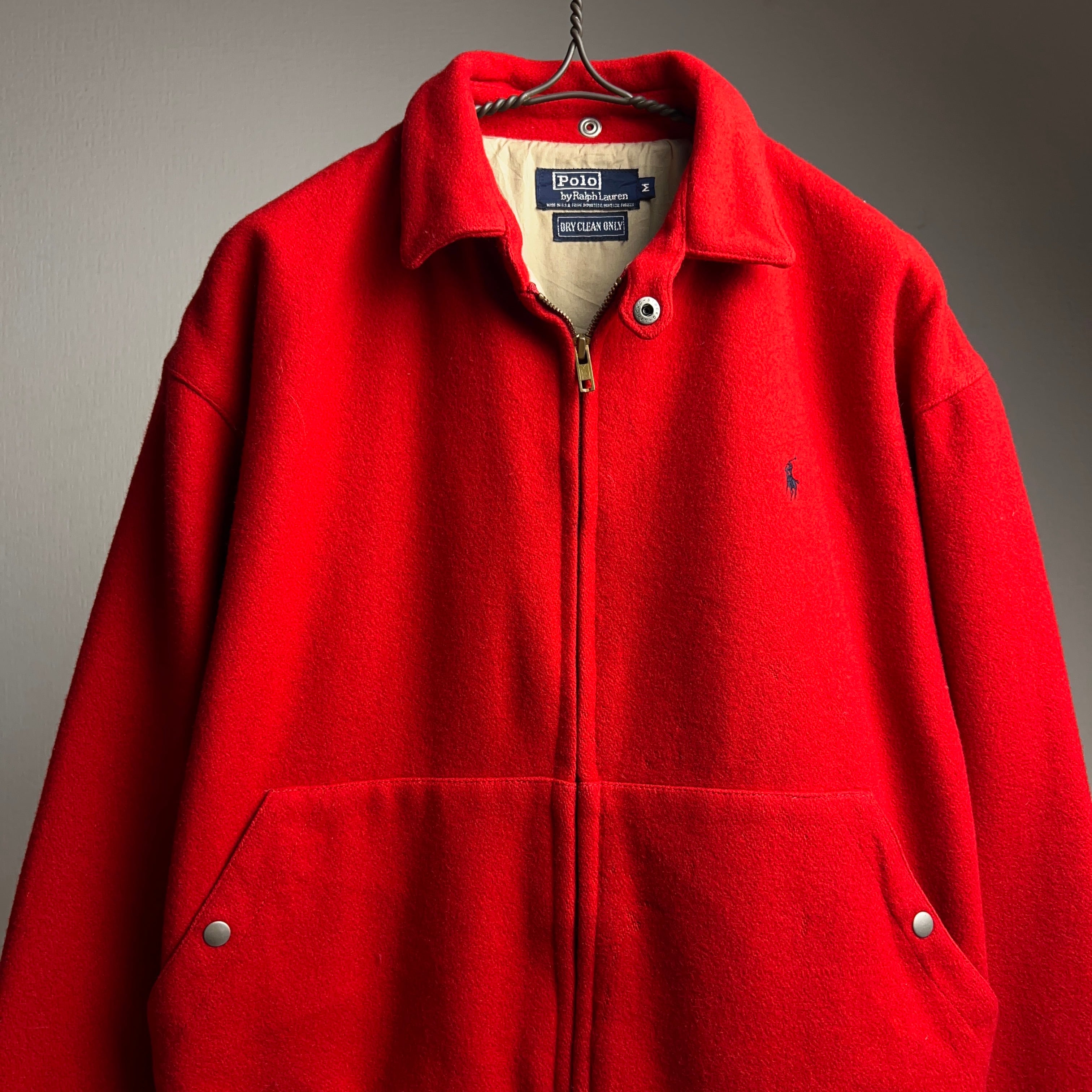 90's POLO Ralph Lauren Wool Swing Top Jacket 90年代 ポロラルフ