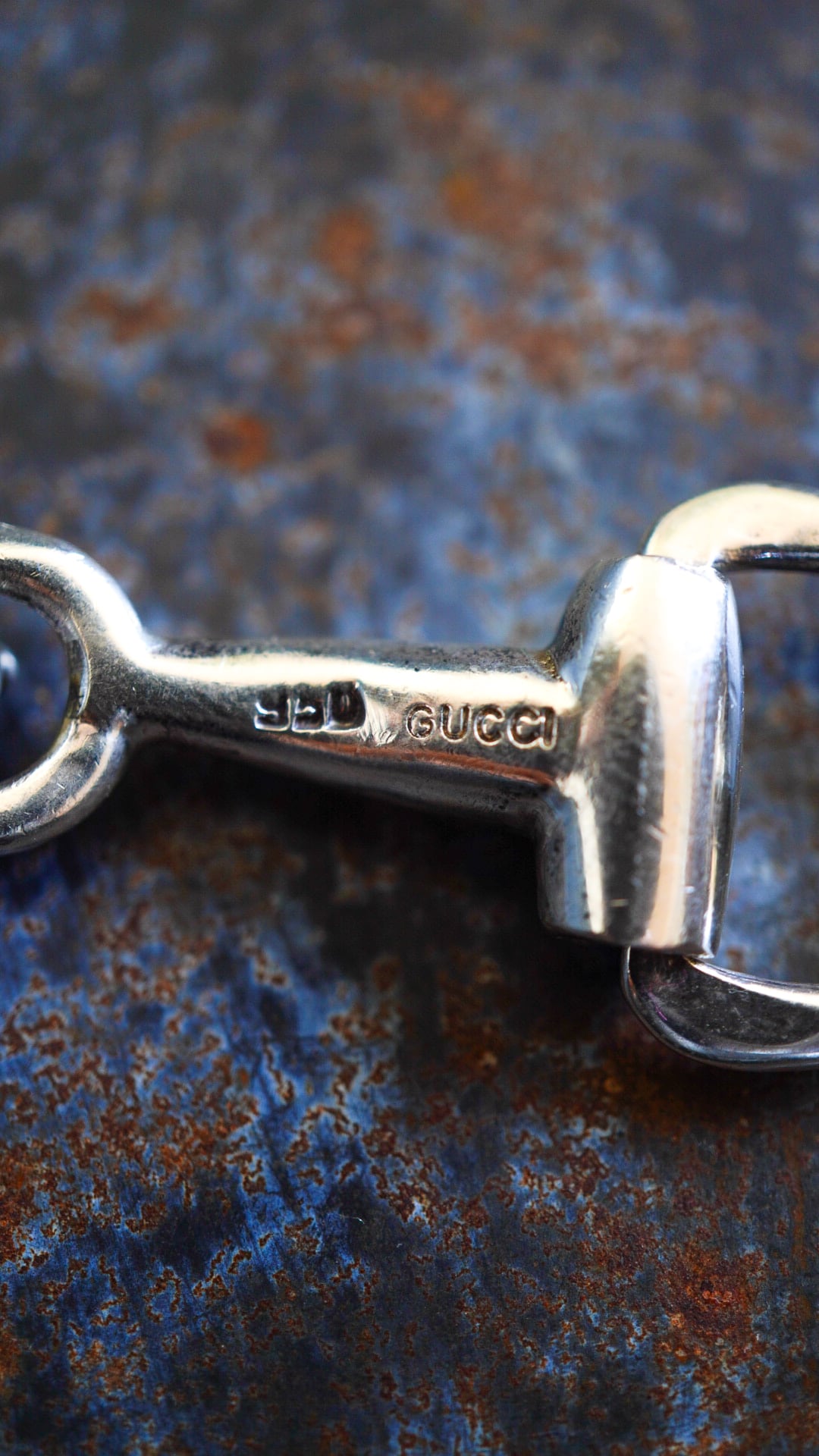 VINTAGE】GUCCI ホースビット ブレスレット 《シルバー950