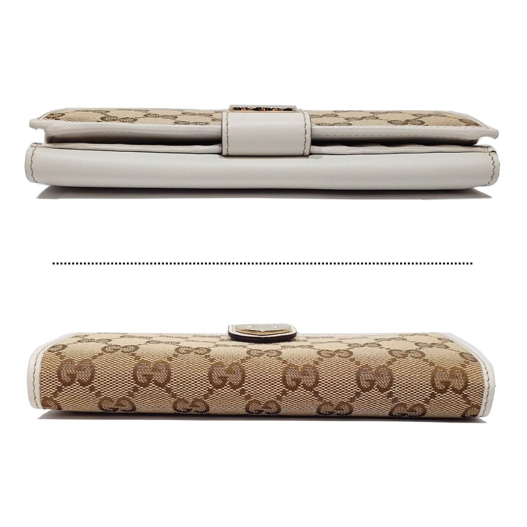SALE！】GUCCI グッチ Wホック 長財布 ロングウォレット ラブリー