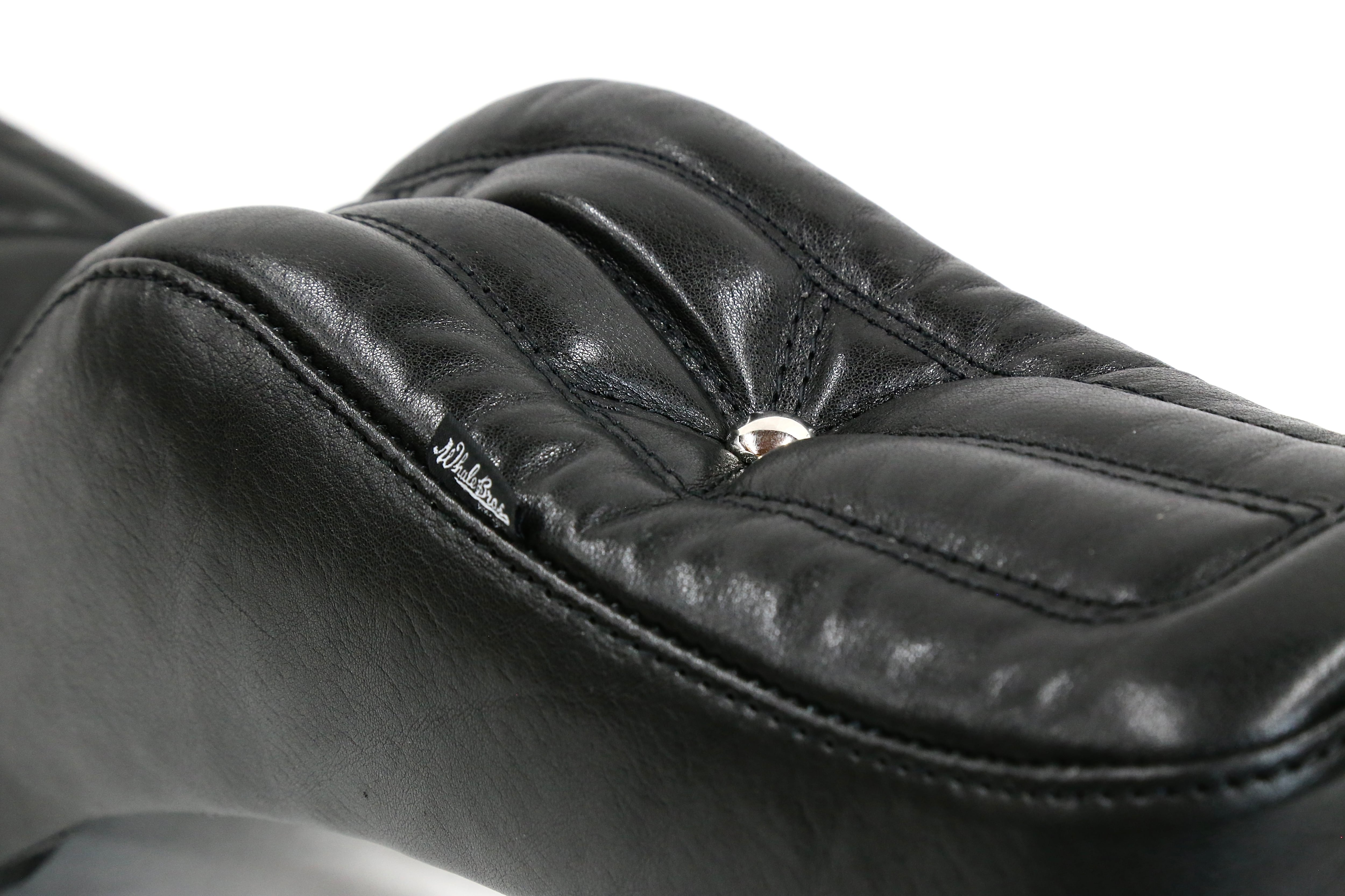 4速フレーム専用 キング＆クイーン シート［ボタンダウン］Leahter/本