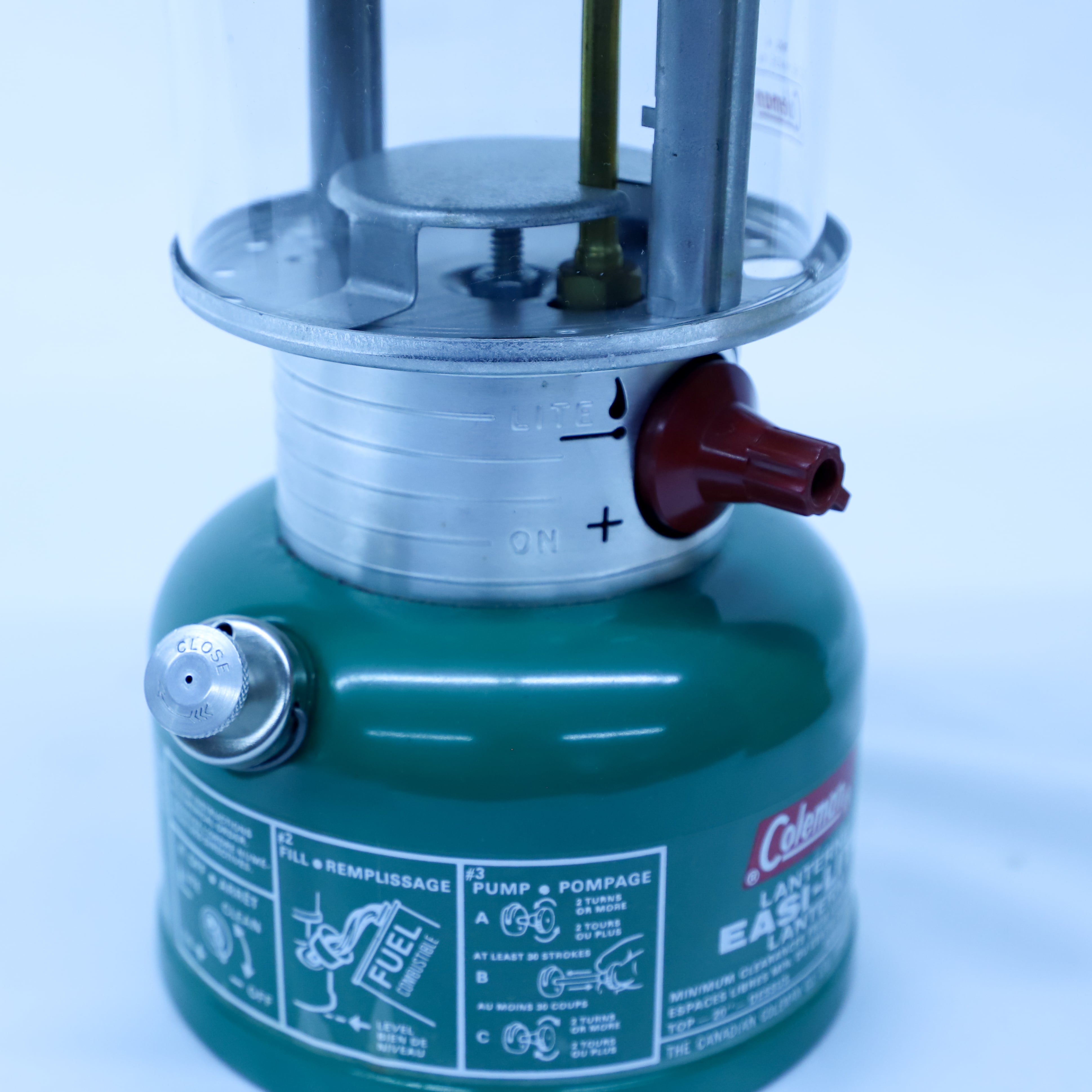 321B 外箱有り 綺麗 オリーブグリーン ヴィンテージランタン Coleman