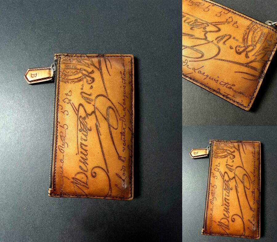 Berluti ベルルッティ KOA MAXI カリグラフィ コアマキシ ロングジップ