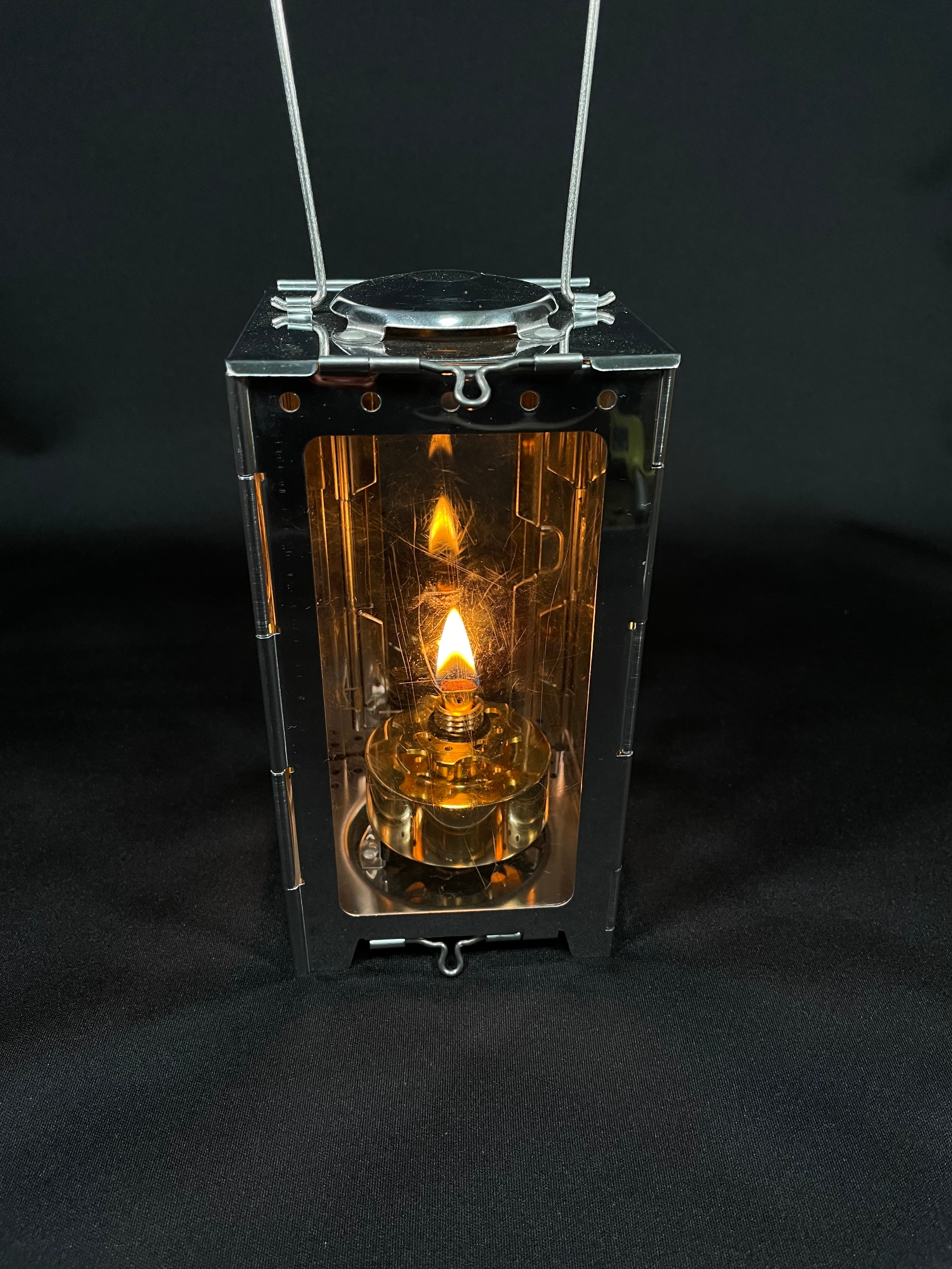 オイルカートリッジ bell スイス軍フォールディングキャンドルランタン