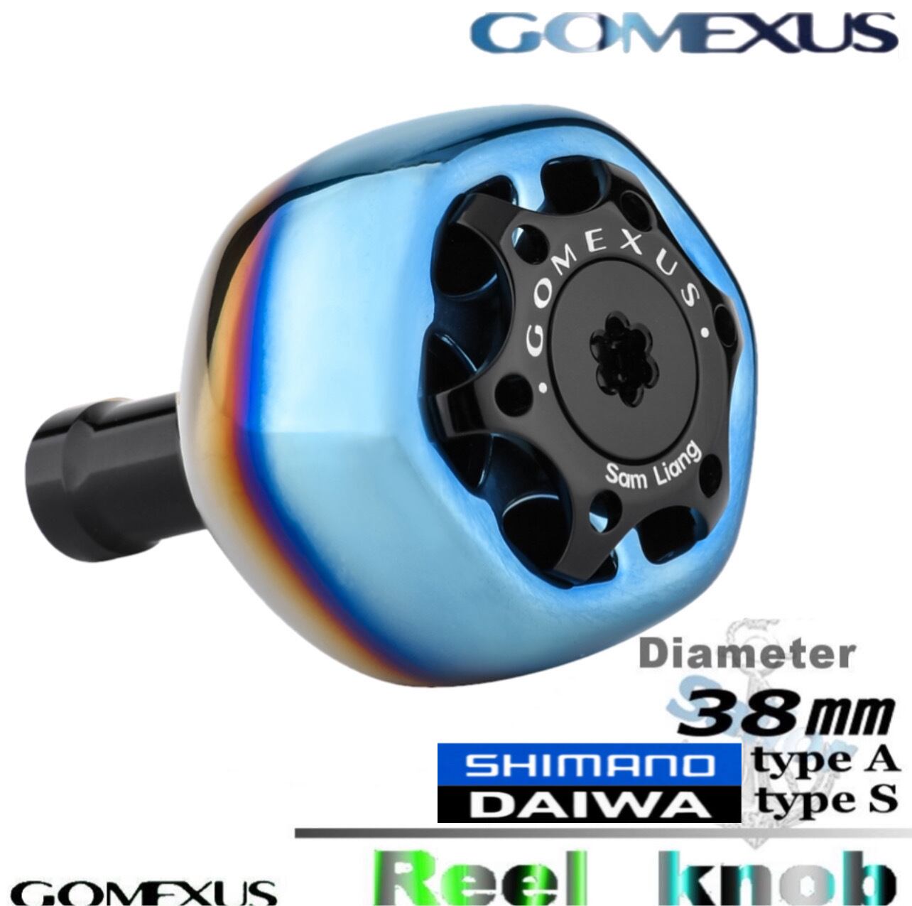 ゴメクサス/チタン製/ハンドルノブ38mm/GALAXY2 | Sailor-plus （釣り