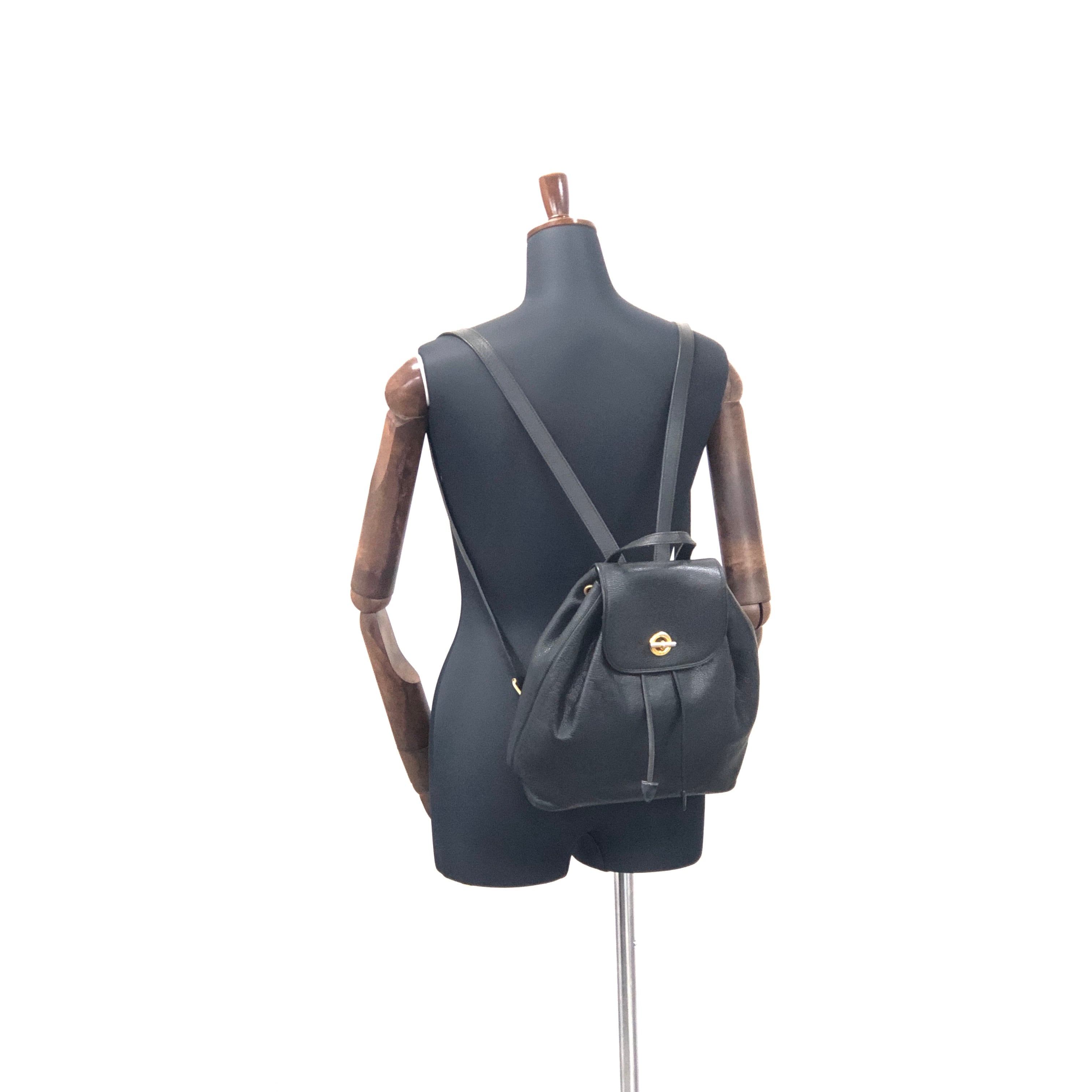 CELINE セリーヌ マンテル シュリンクレザー バックパック リュック